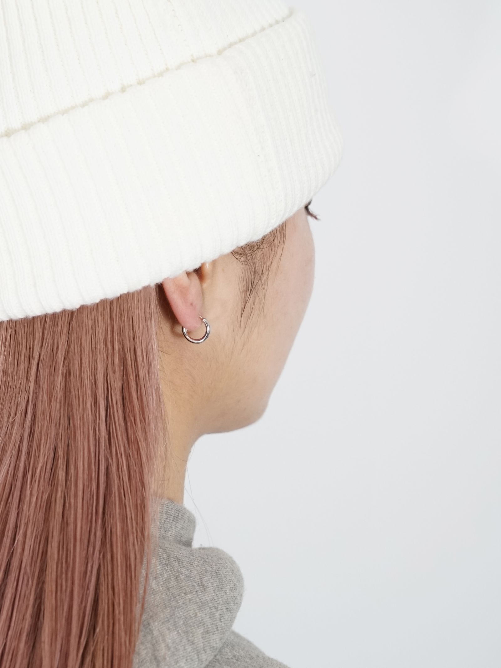 CAREERING - 【両耳用】プラシーボピアス PLACEBO 101(SV) シルバー925