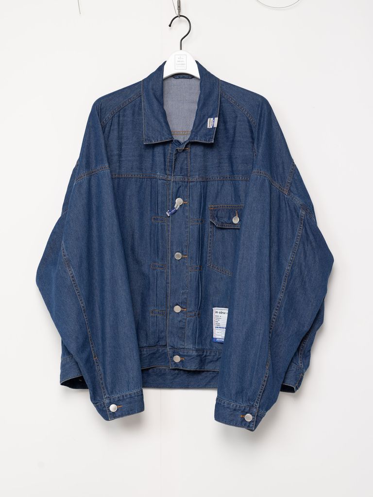 Maison MIHARA YASUHIRO - コットン/テンセル デニムブルゾン - CO/TE