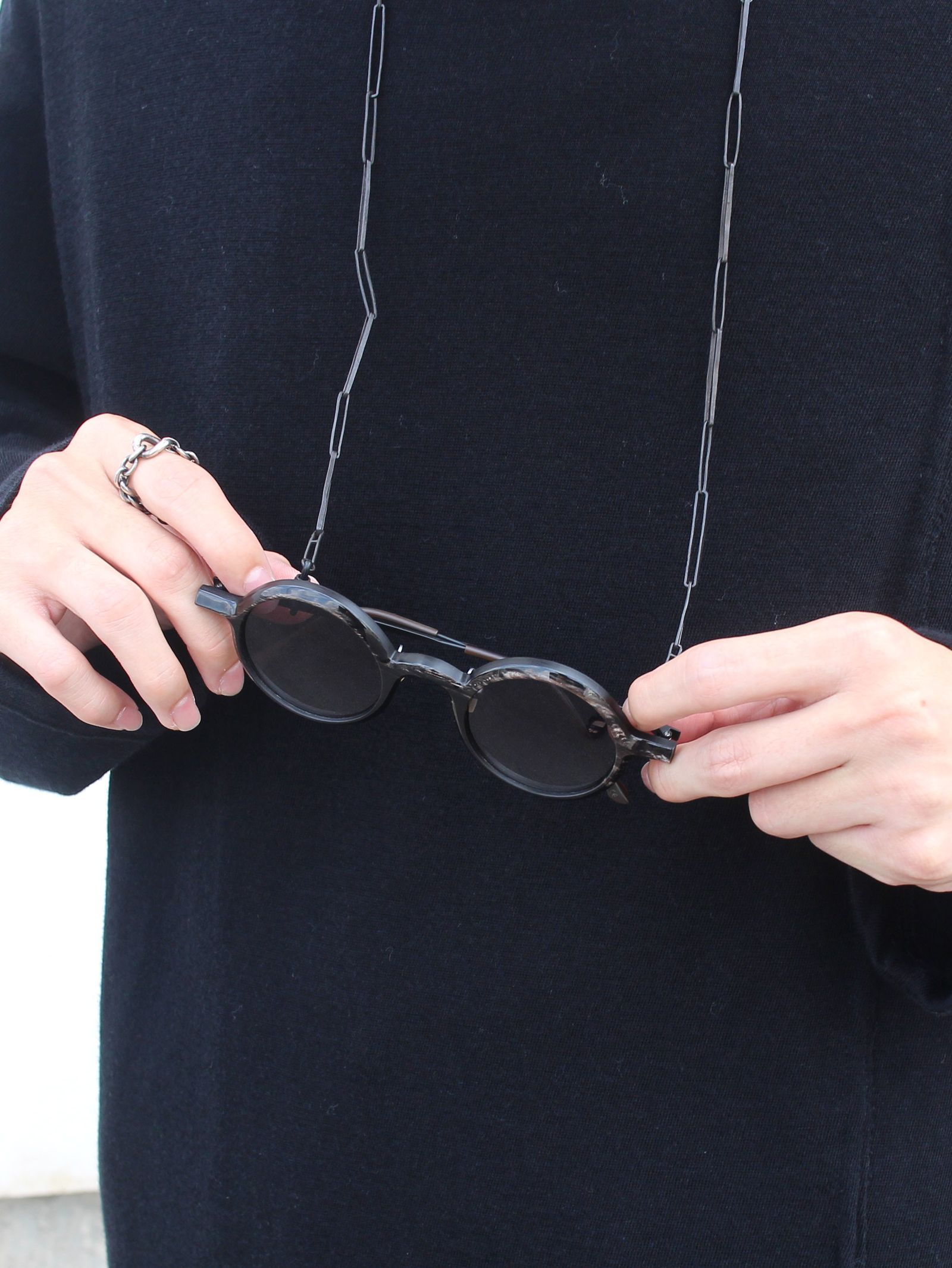 RIGARDS - アイウェア ホルダーチェーン / ネックレス - AT003 - BLACK