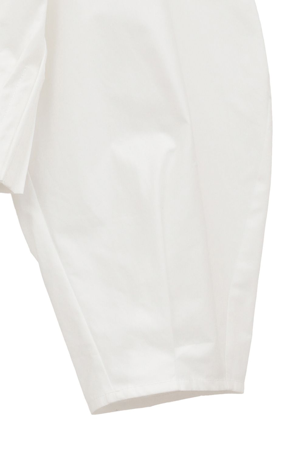 CLANE - リボンジップシャツ - RIBBON ZIP SHIRTS - WHITE | ADDICT