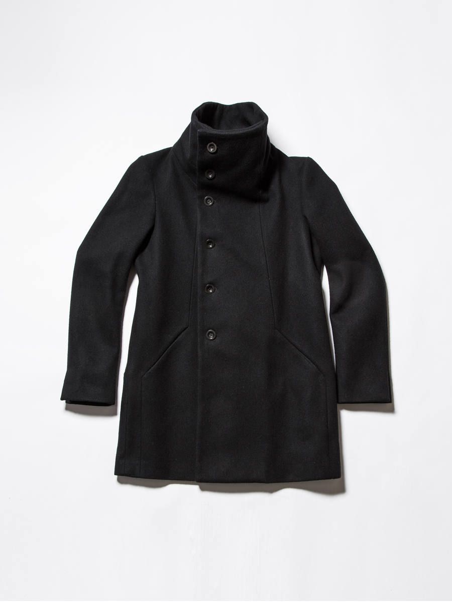 The Viridi-anne - ハイネックメルトンコート - Melton High Neck Coat