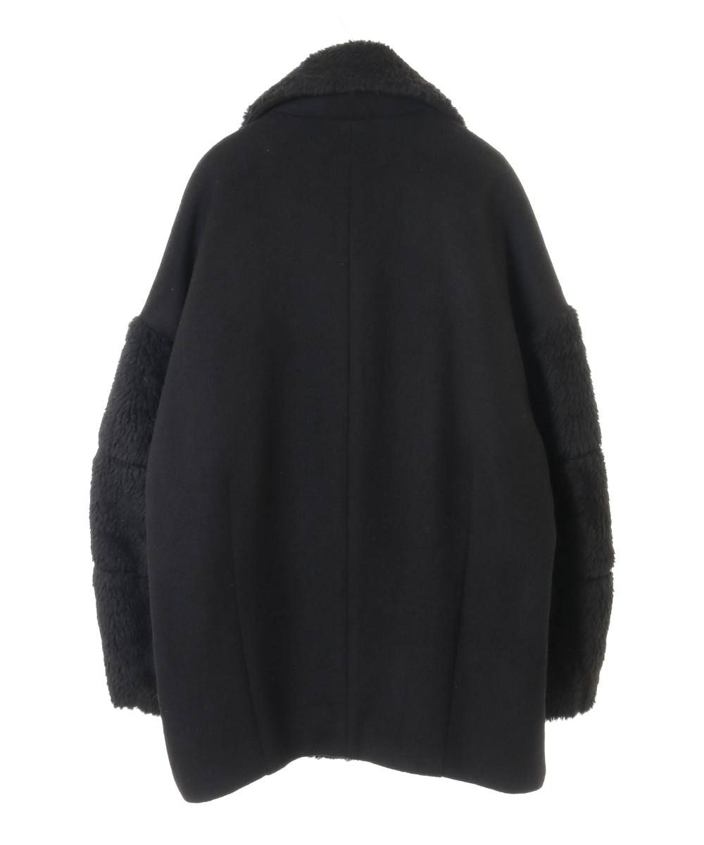 CLANE - ボアコンビネーションコクーンピーコート - BOA COMBINATION