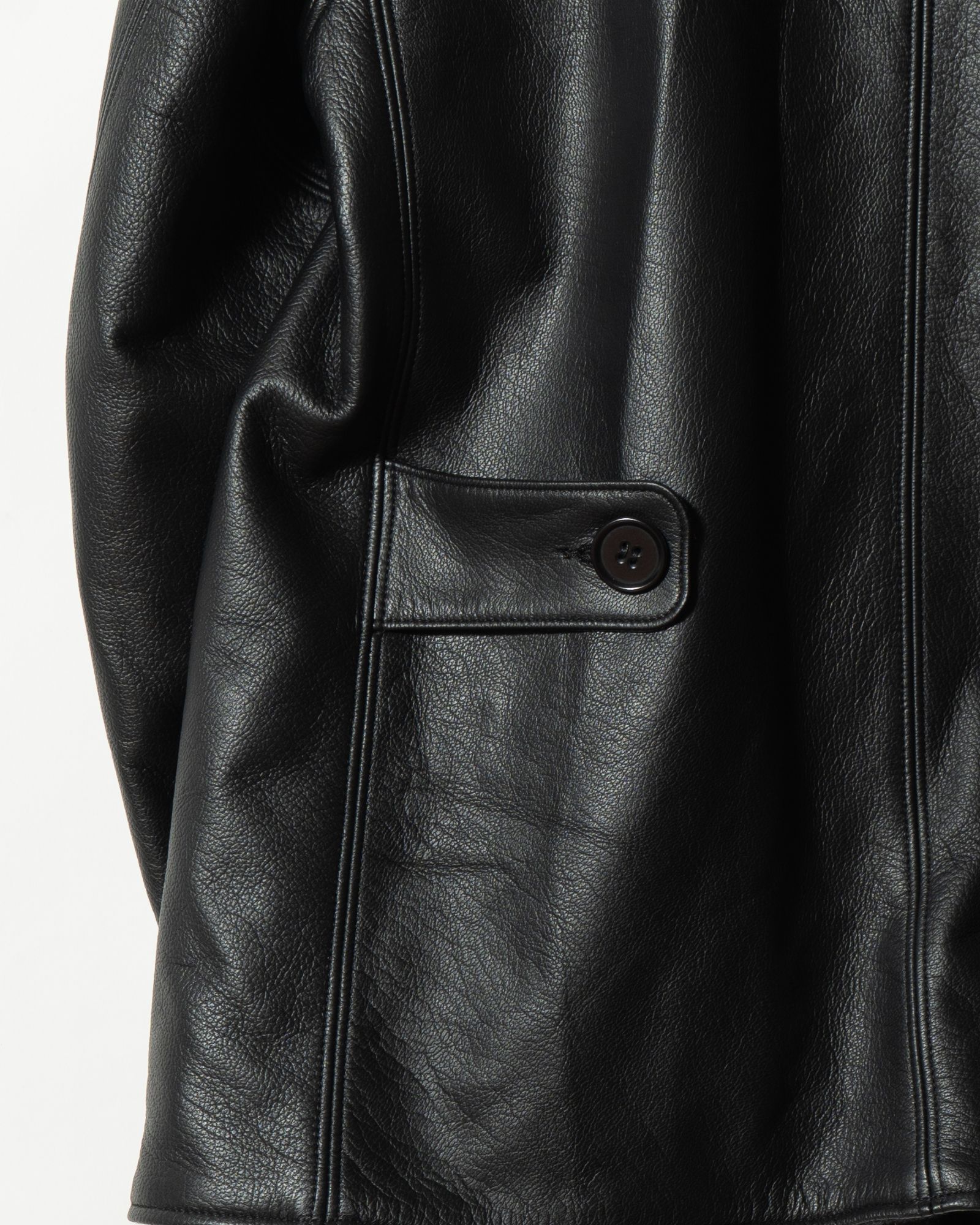 T.T - 【ラスト1点（42）】LOT.801 AUTOMOBILE LEATHER JACKET - TAIGA