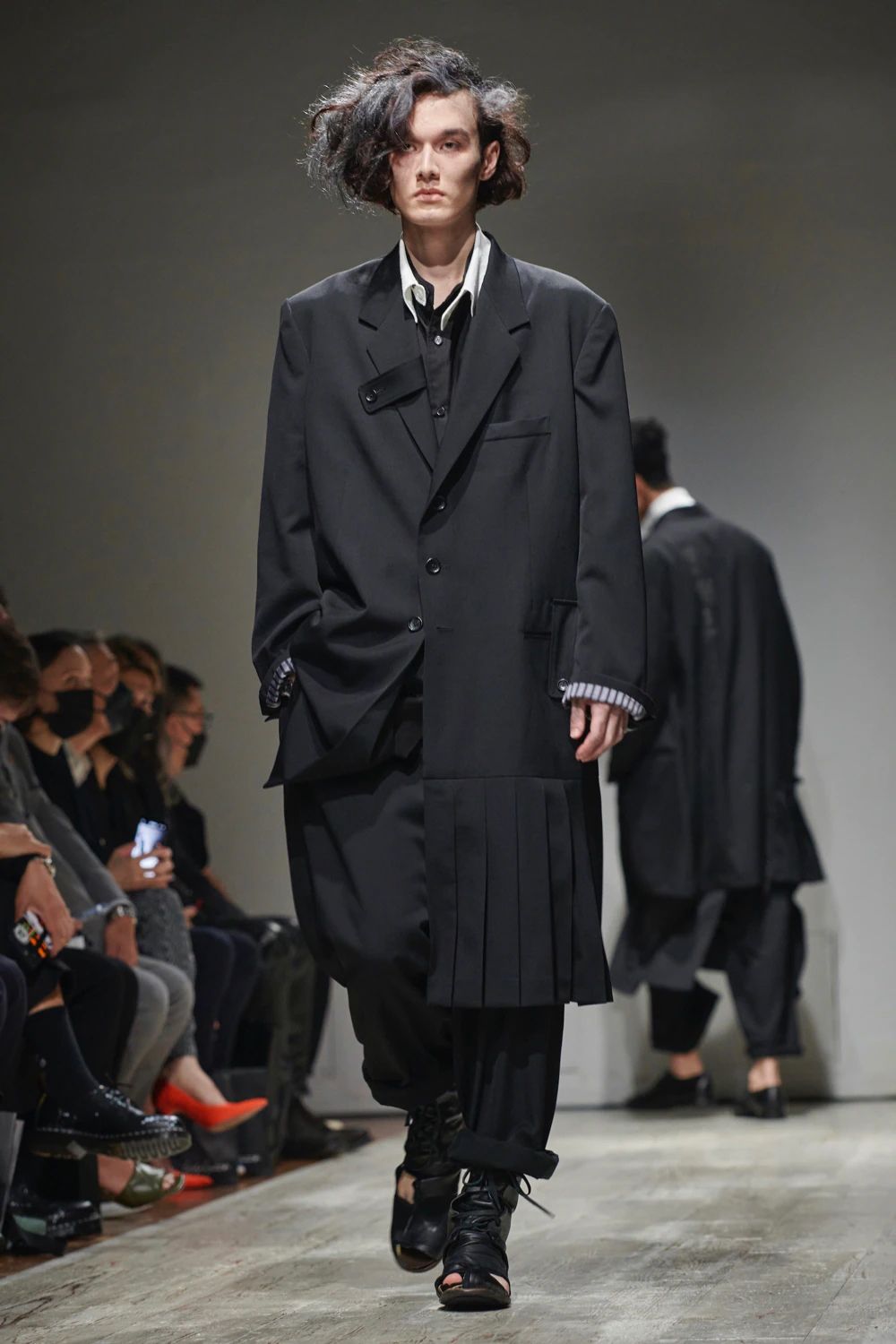 yohji yamamoto - pour homme 別布スペア衿付B / HZ-B78-012 | ALUBUS