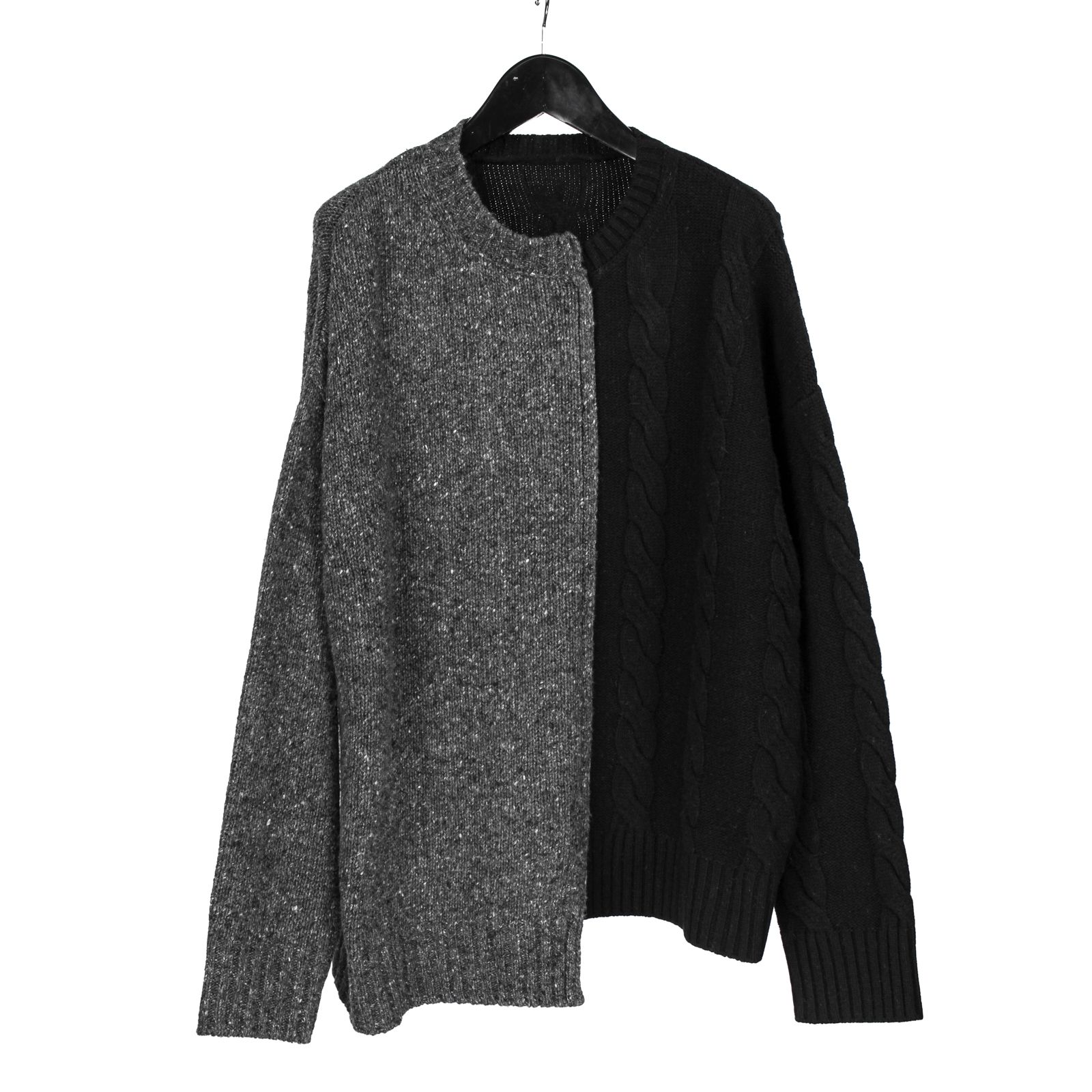 Ground Y - Ground Y | COMBINATION KNIT / ニットセーター (ユニ