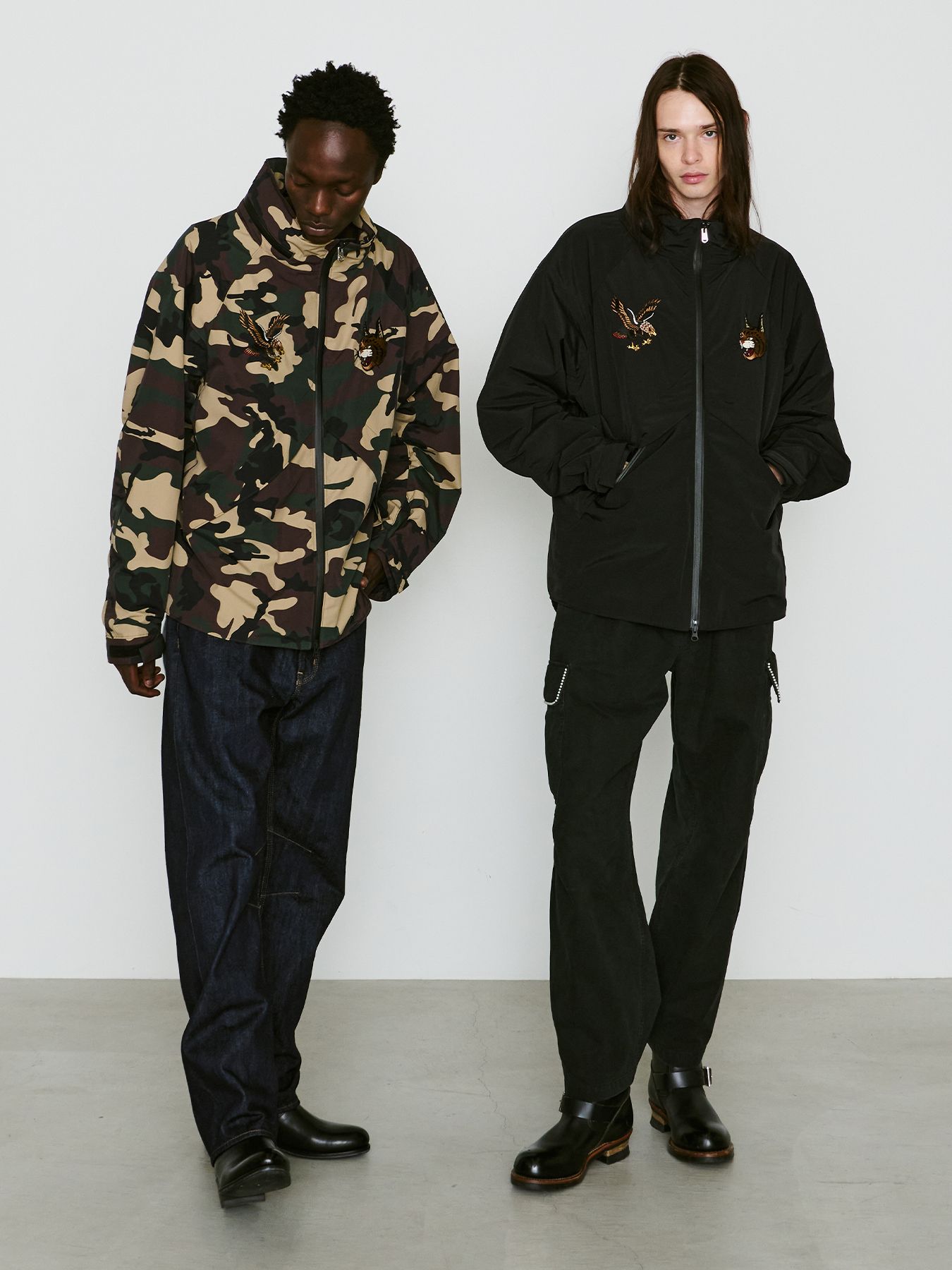 roarguns - WILD THINGSコラボ - WILD THINGS CAMO EMB / ナイロン