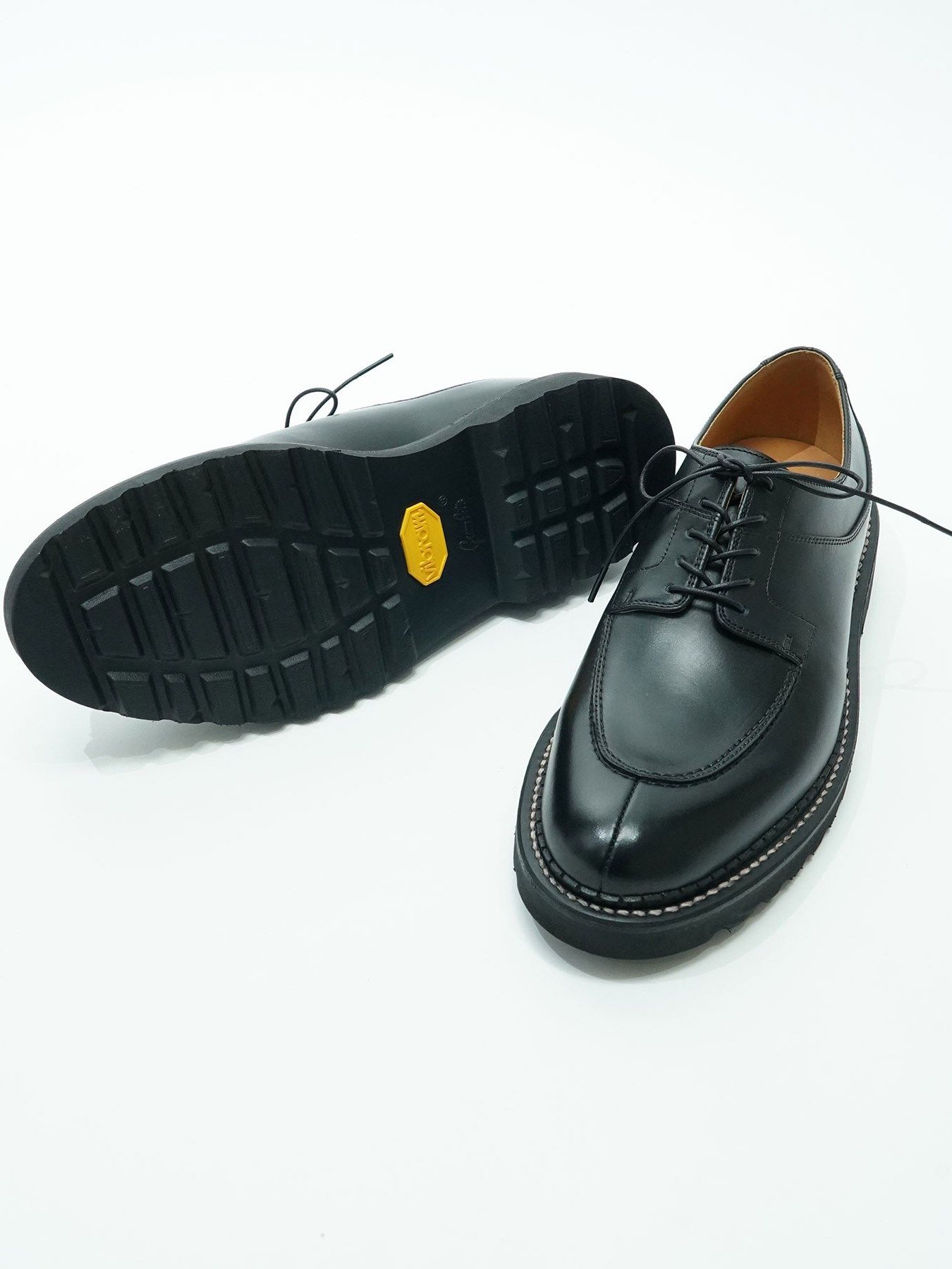 EGO TRIPPING - 《予約品》 DERBIMOD / レザーシューズ / ブラック | BRYAN