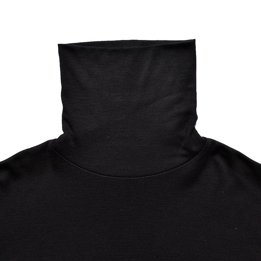 MINEDENIM - Wool Turtleneck L/S （BLK） / ウールタートルネック