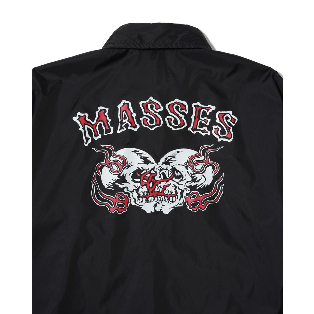 美品 MASSES COACH JKT SPLATTER コーチジャケット 美品 MASSES COACH