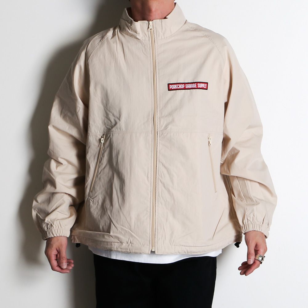 PORKCHOP - BAR&SHIELD TRACK JKT / クリーム / トラックジャケット