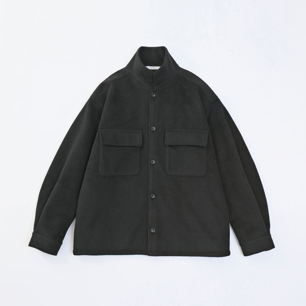 VICTIM - STAND COLLAR PADDING JACKET - BLACK / スタンドカラー