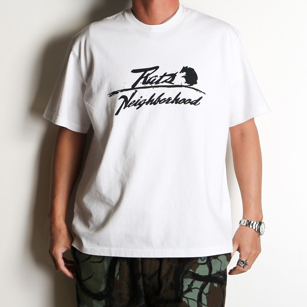 RATS - 20th RATS × NEIGHBORHOOD / S/S TEE - WHITE / Tシャツ / 25