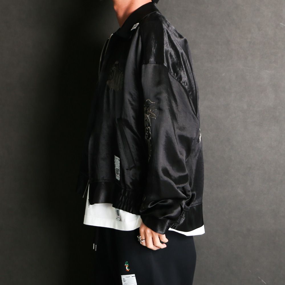 Maison MIHARA YASUHIRO - Collared Souvenir Jacket - BLACK