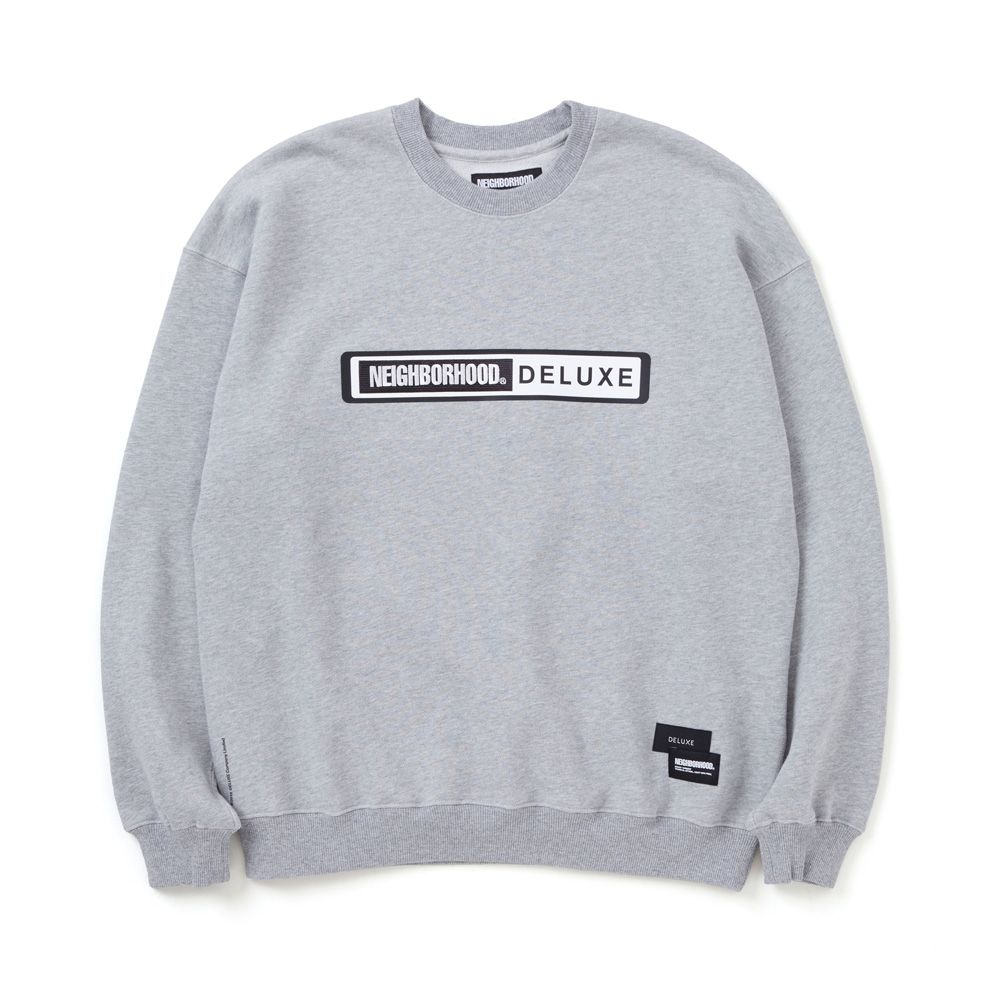DELUXE - NEIGHBORHOOD × DELUXE CREW - GRAY / 23ADNH2005 | chemical