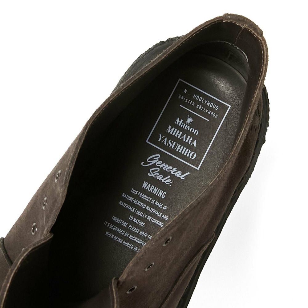 N.HOOLYWOOD - × General Scale. Maison MIHARA YASUHIRO / Suede Lace