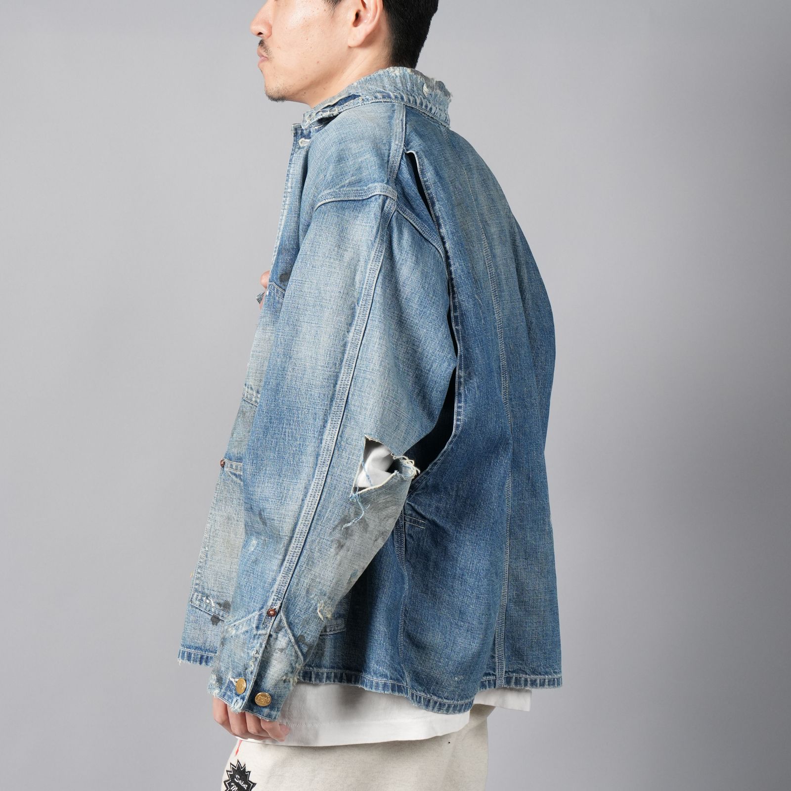 SAINT M×××××× - 【ラスト1点】SM-YS8-0000-059 / COVERALL / HEART