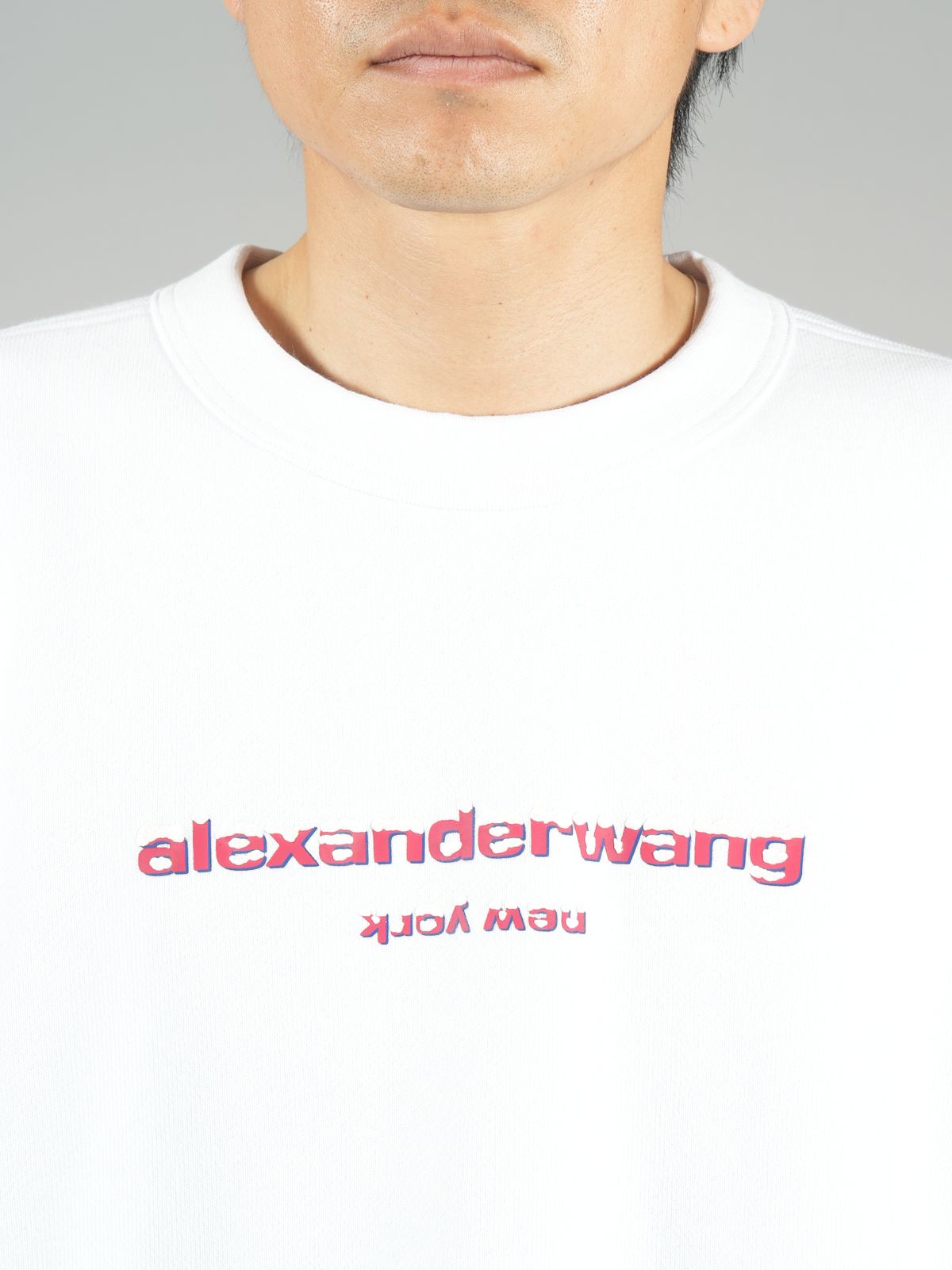 alexander wang - 【ラスト1点】 CREWNECK SWEATSHIRT WITH GRAPHIC