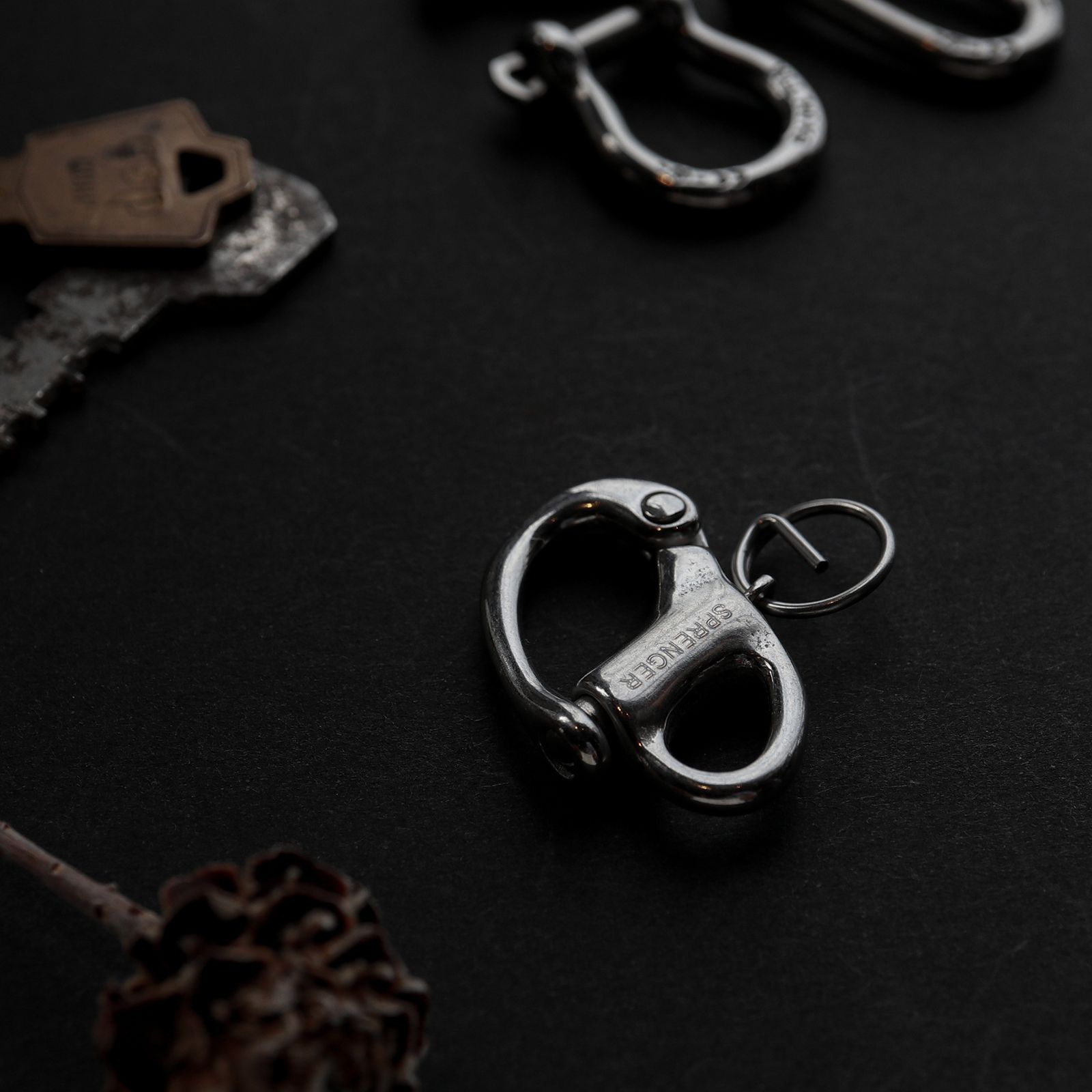 DETAIL INC. - 「SNAP SHACKLE SS」スナップシャックル キーリング