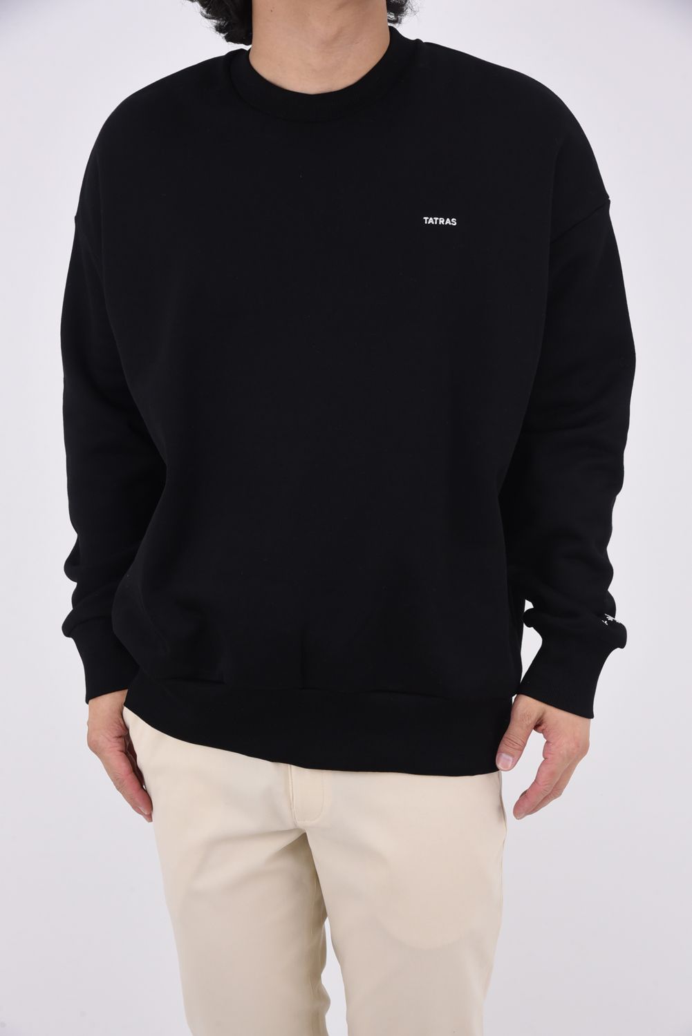 TATRAS - FIDASIO （フィダシオ） / ロゴ クルーネック 長袖スウェット