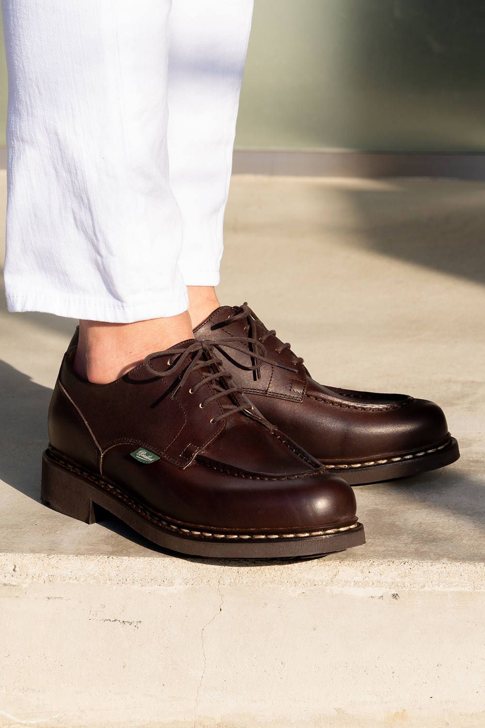 Paraboot - CHAMBORD / TEX MARRON-LIS CAFE シャンボード モックトゥ