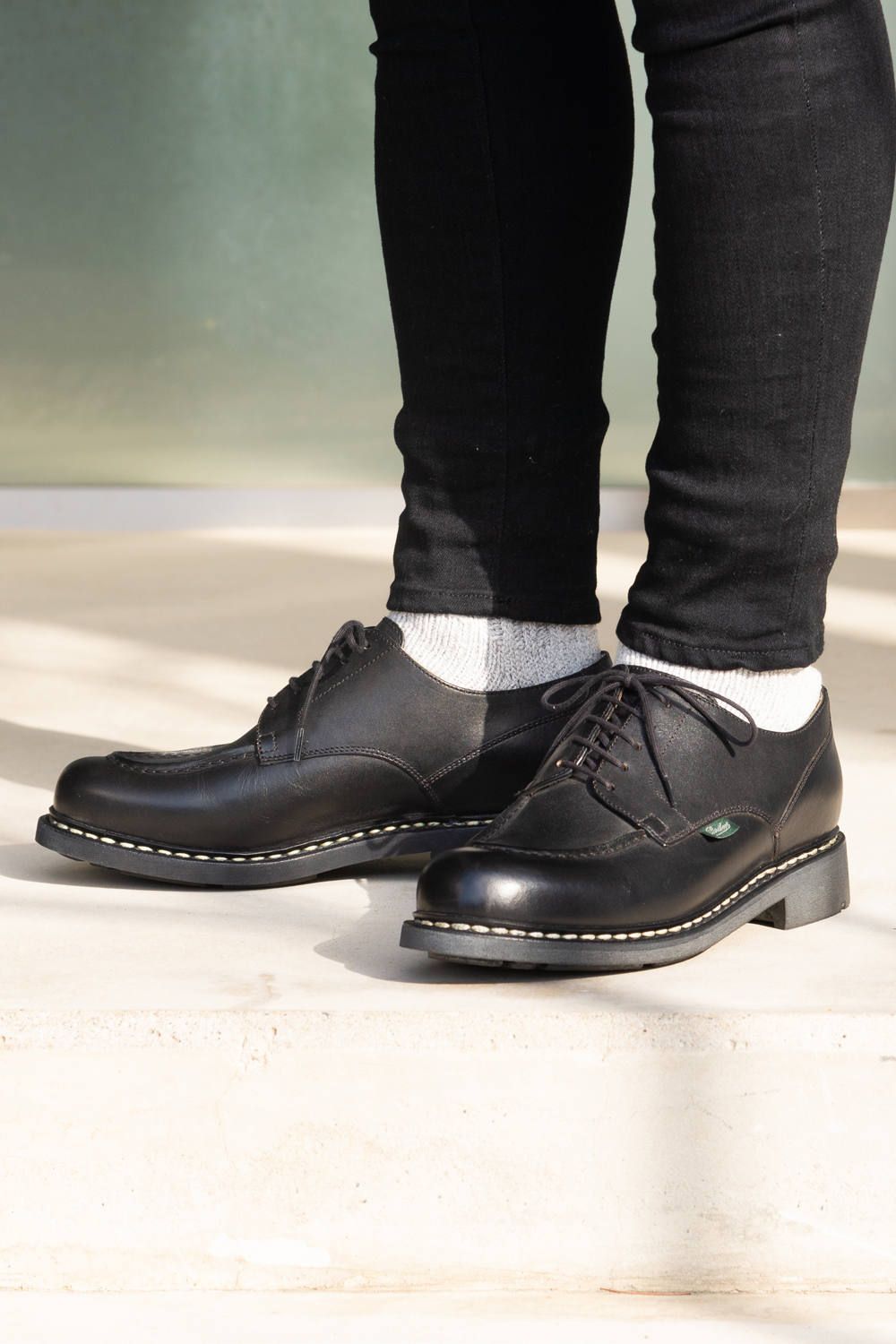 Paraboot - CHAMBORD / TEX NOIRE-LIS NOIR シャンボード モックトゥ