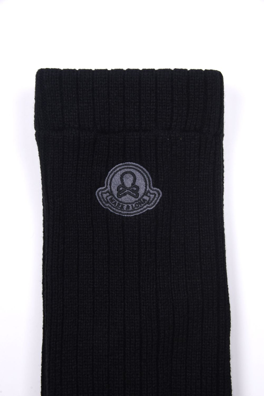 MARK&LONA - THERMOMIX KNIT LEG WARMERS / ブランドロゴ刺繍 ニット