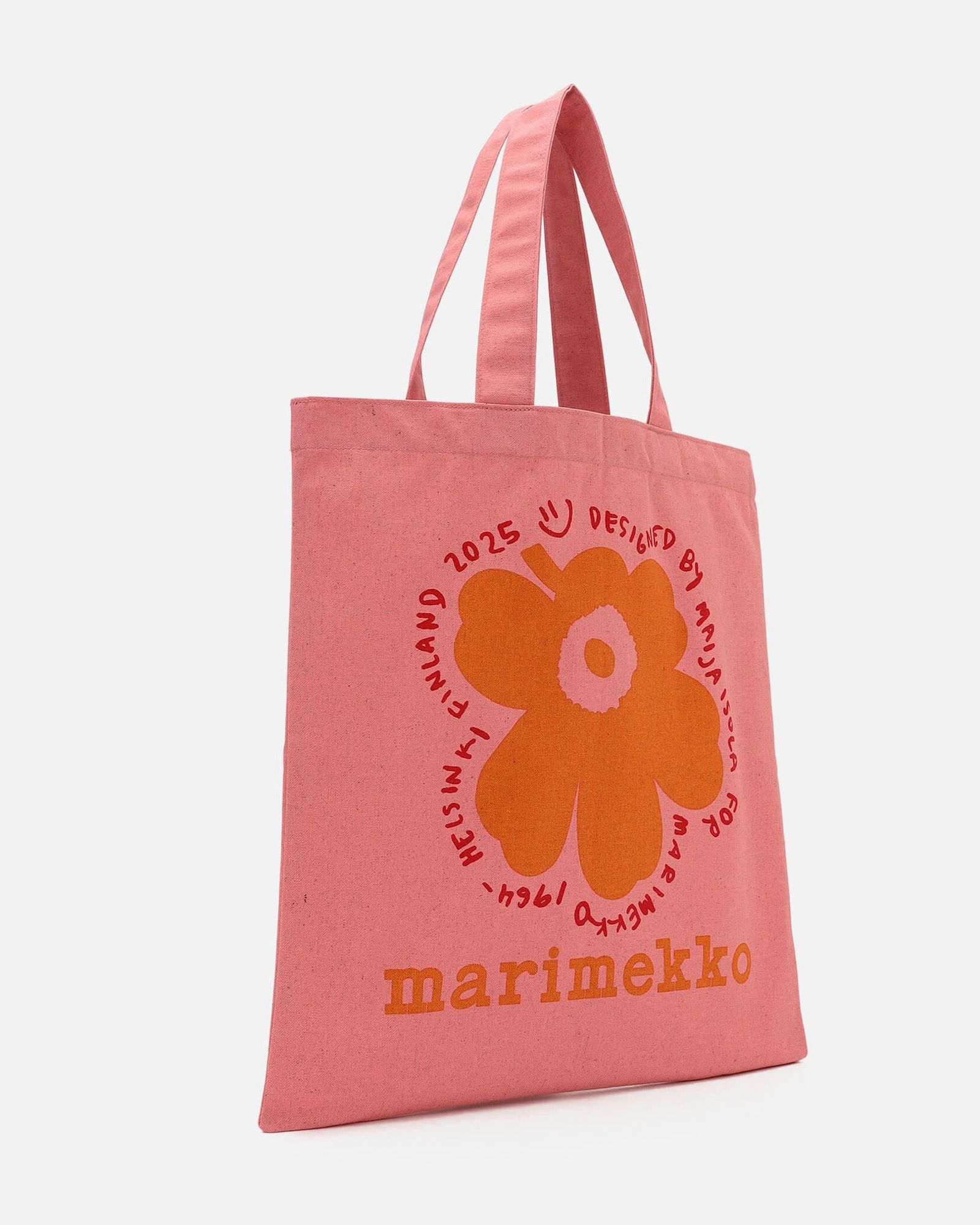 Marimekko - Vankka Unikko Placement / トートバッグ / ピンク