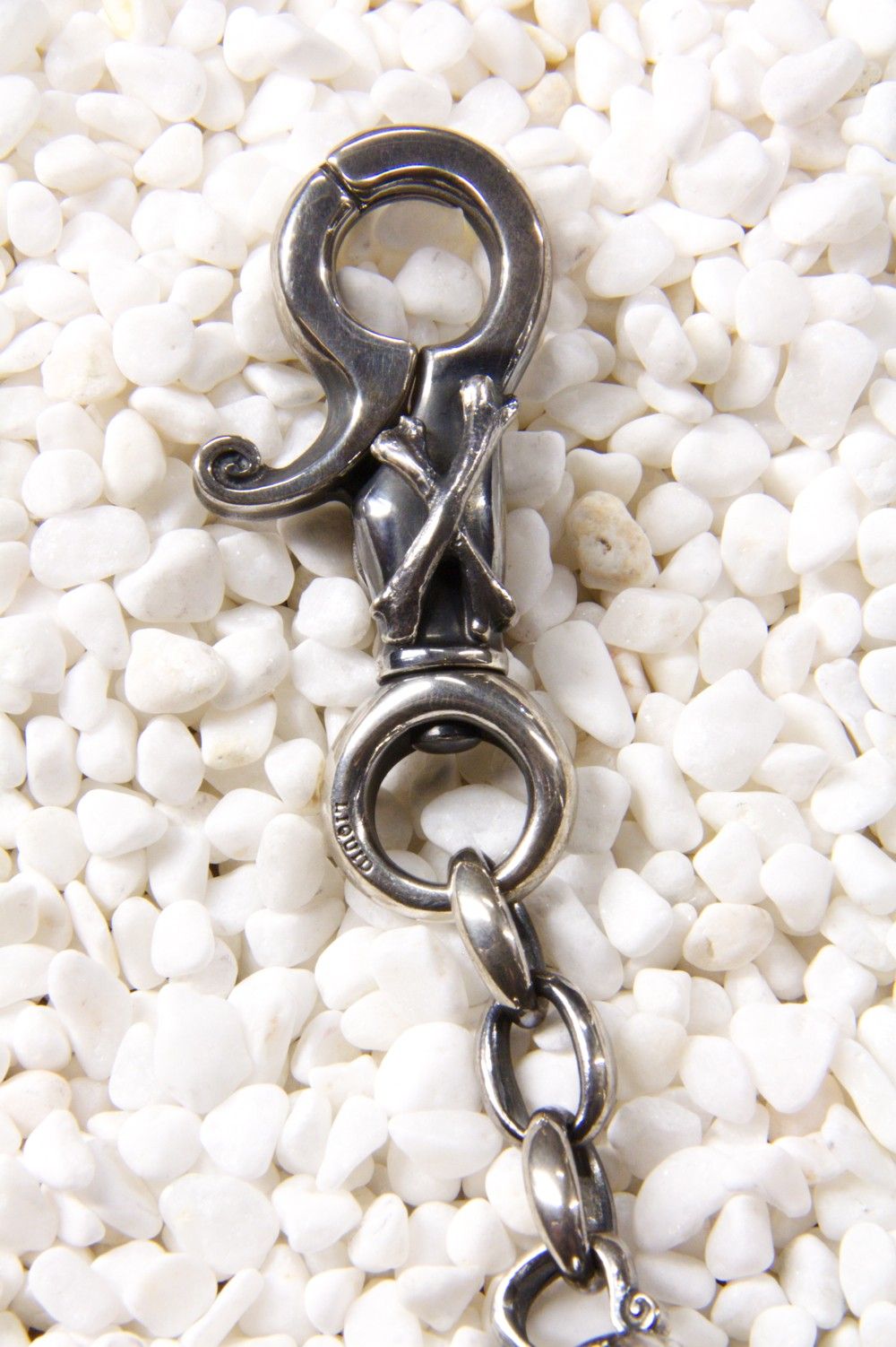 Argent Gleam - 『liquid』Crossboneキーチェーン | HAZE