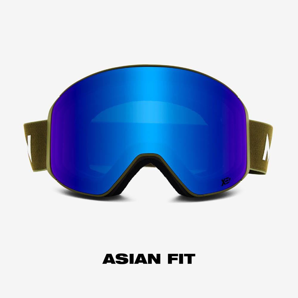 MESSYWEEKEND - CLEAR XEP - ASIAN FIT / Army XEp Blue | Kindustry