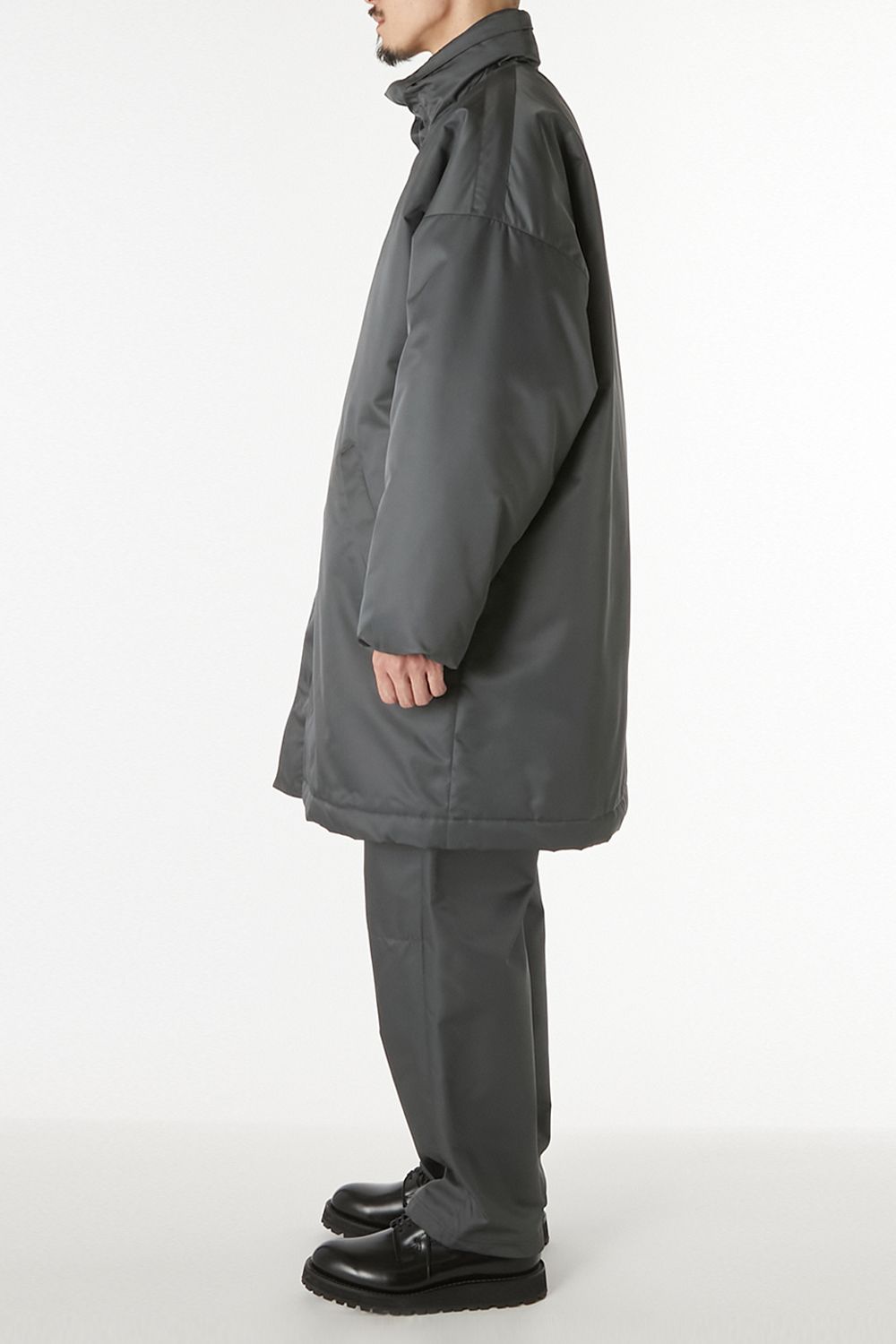 N.HOOLYWOOD - N.HOOLYWOOD COMPILE STAND COLLAR COAT / エヌ