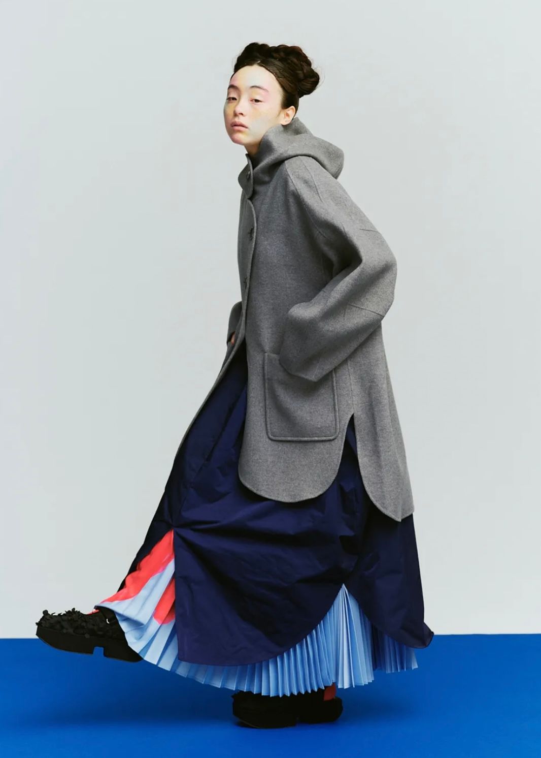 ENFOLD - CIRCLE MODS-COAT / コート / ブラック / 2025AW new | LATIN EVE