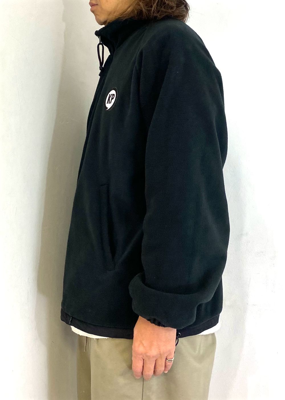 M&M CUSTOM PERFORMANCE - Reversible Stand Collar Jacket (BLACK