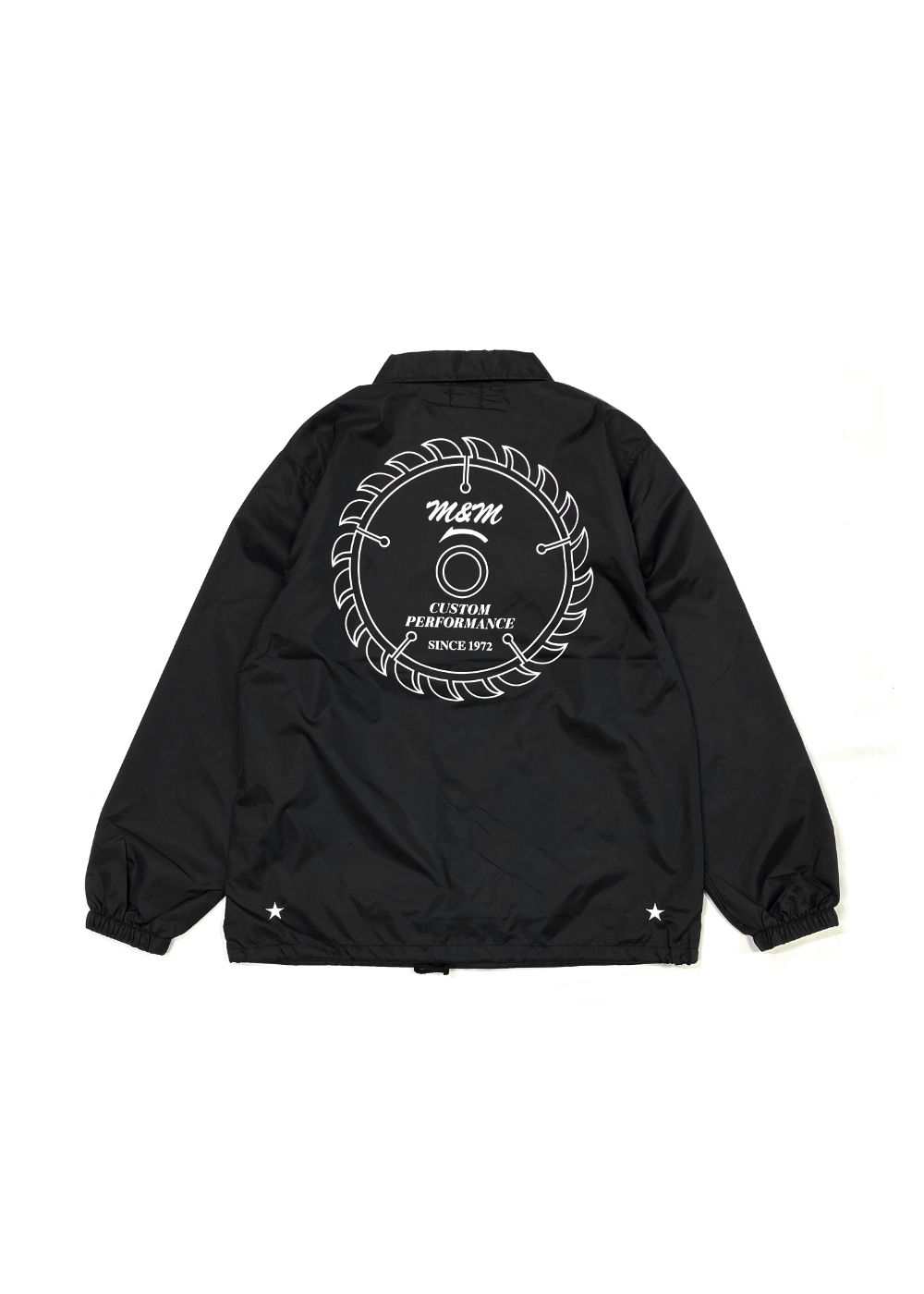 M&M CUSTOM PERFORMANCE - Coach Jacket (BLACK) / プリント コーチ