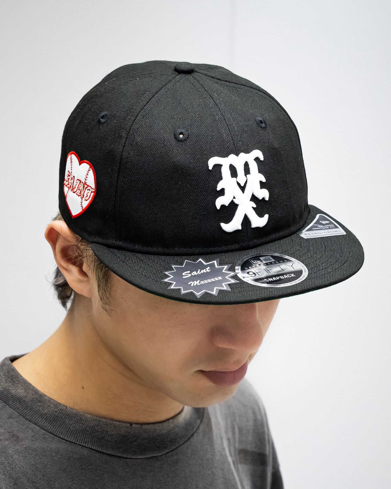 SAINT M×××××× - セントマイケル 26SS NE_CAP(SM-MK8-0000-C19)BLACK