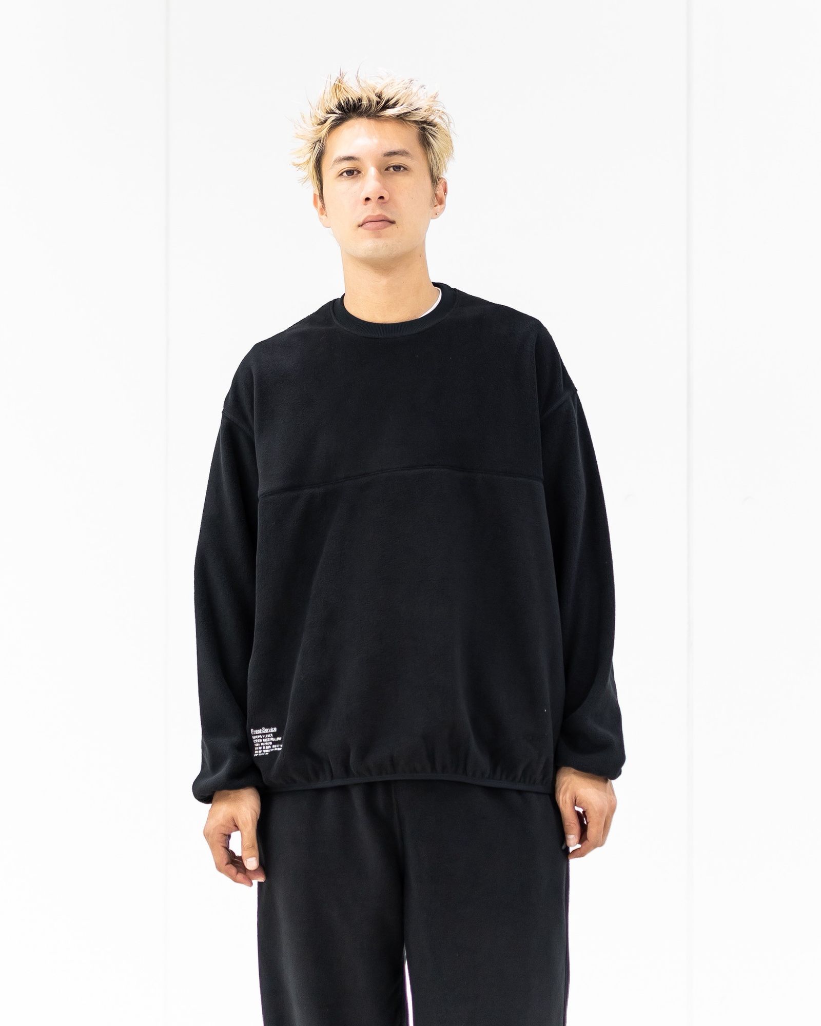 FreshService - フレッシュサービス MICRO FLEECE CREW NECK PULLOVER