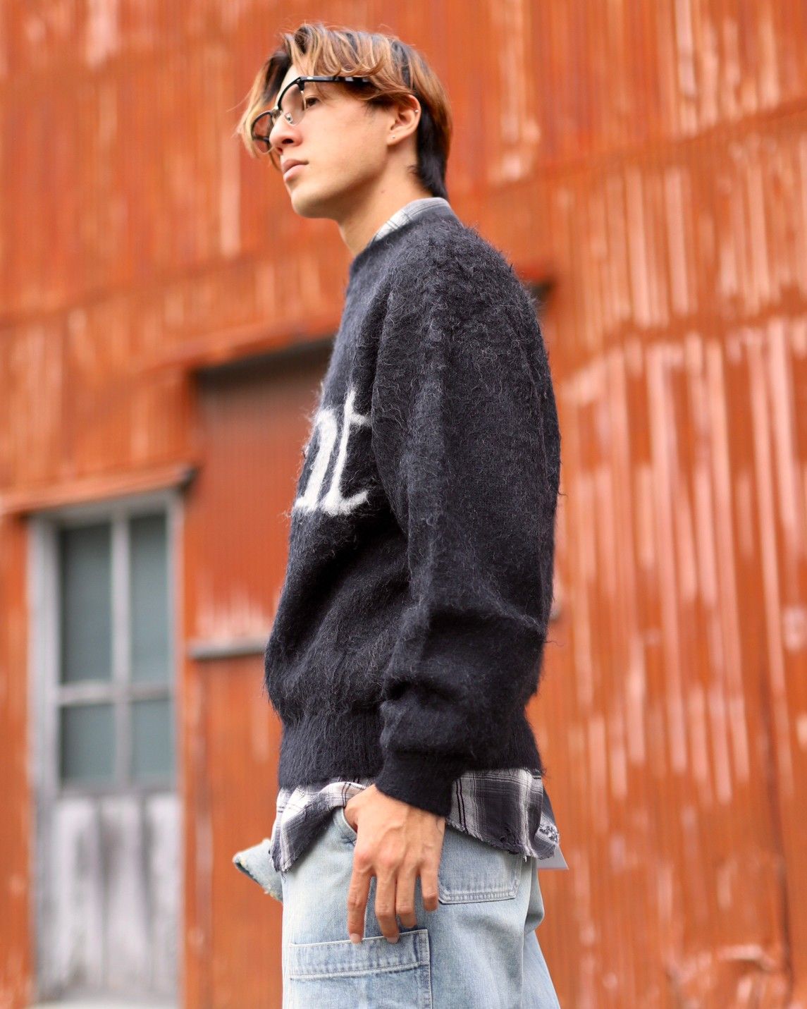 SAINT M×××××× 23AW SAINT CREW NECK KNIT