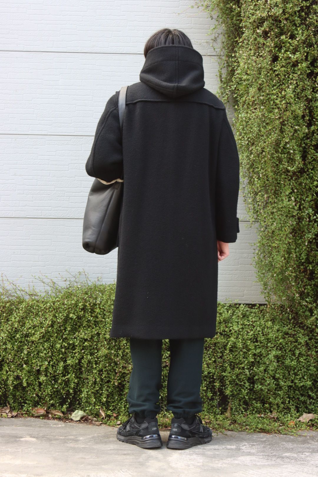 blurhmsROOTSTOCK Wool Melton Duffle Coat style.2020.10.10 | 2837