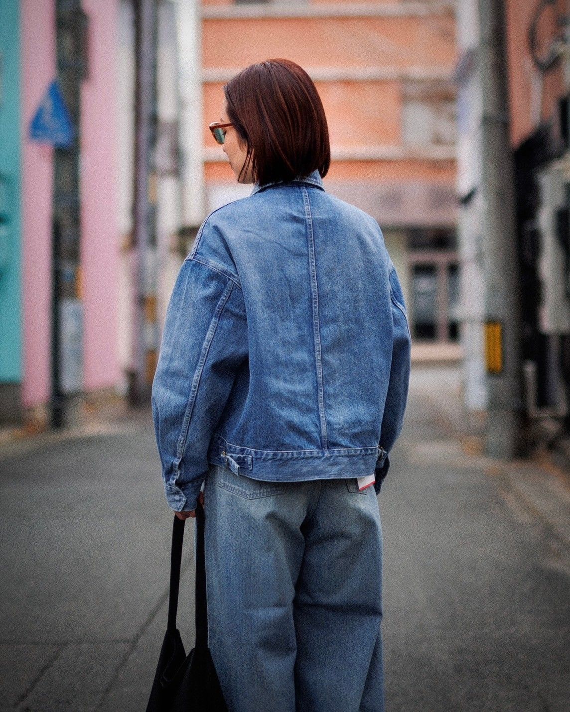 Graphpaper - Graphpaper 25SS WOMENS Selvage Denim Zip Jacket(GL251