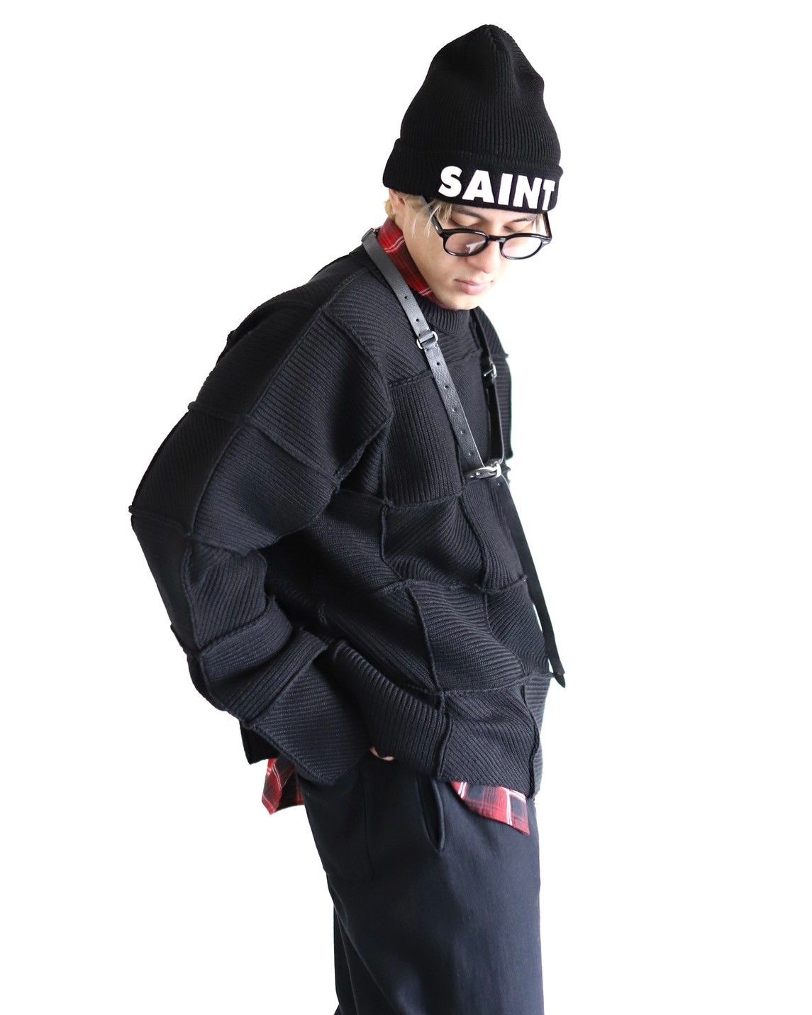 YOKE ヨーク 24SS PATCHWORK RIB SWEATERスタイル | 4094 | MARK