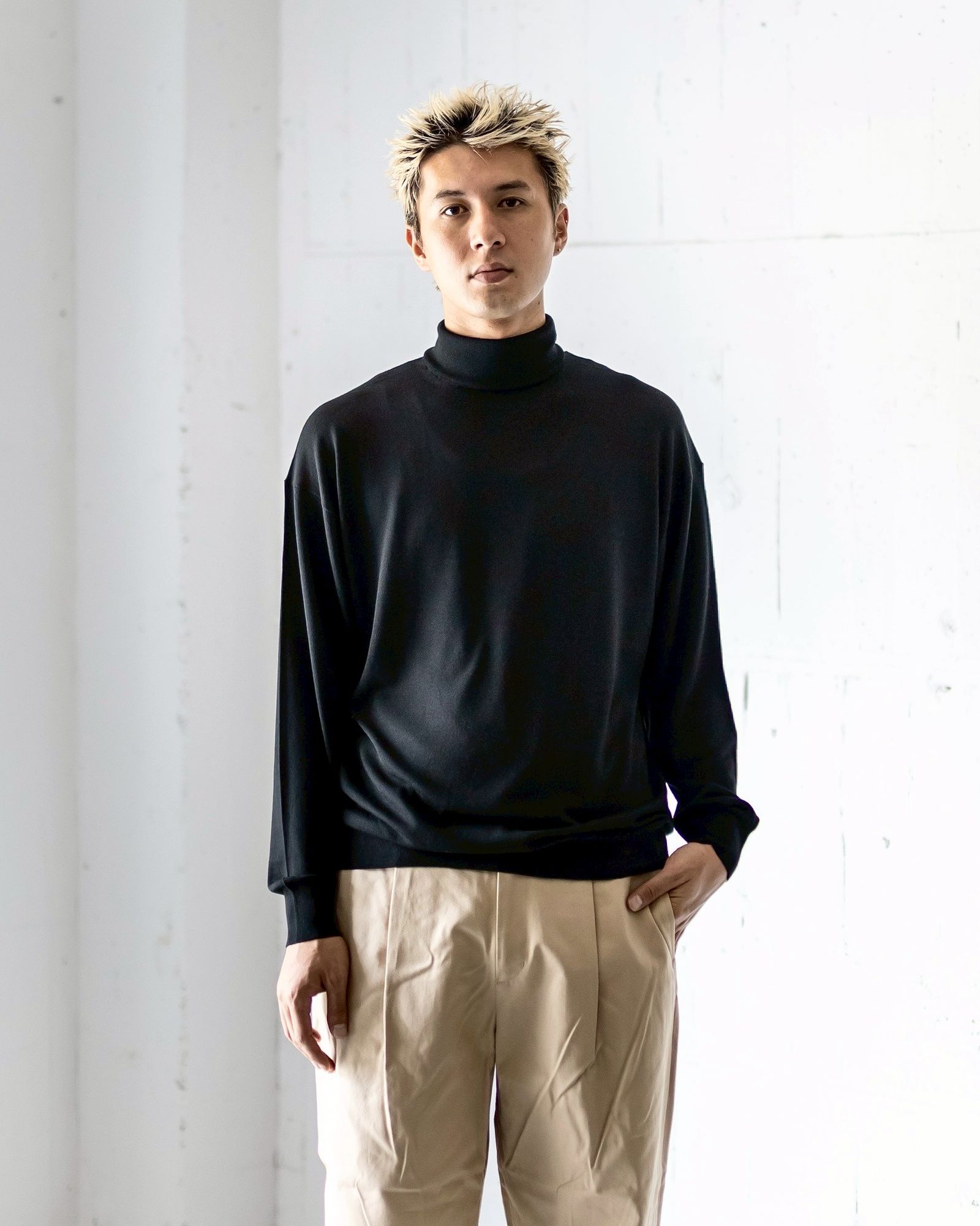 Graphpaper High Gauge L/S Oversized High Neck Knit 8月23日(土)新作