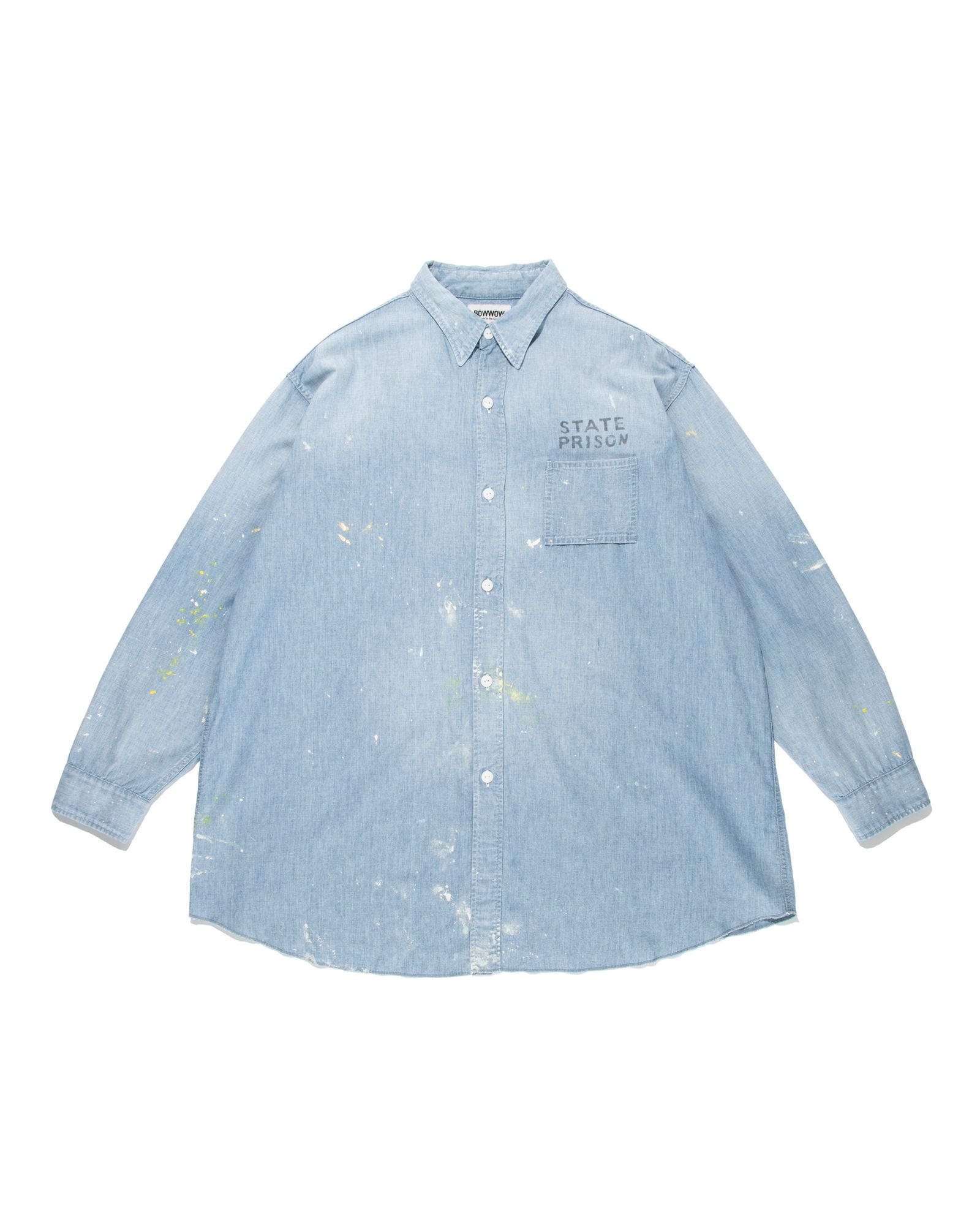 BOWWOW - BOW WOW バウワウ シャツ STATE PRISON CHAMBRAY SHIRTS
