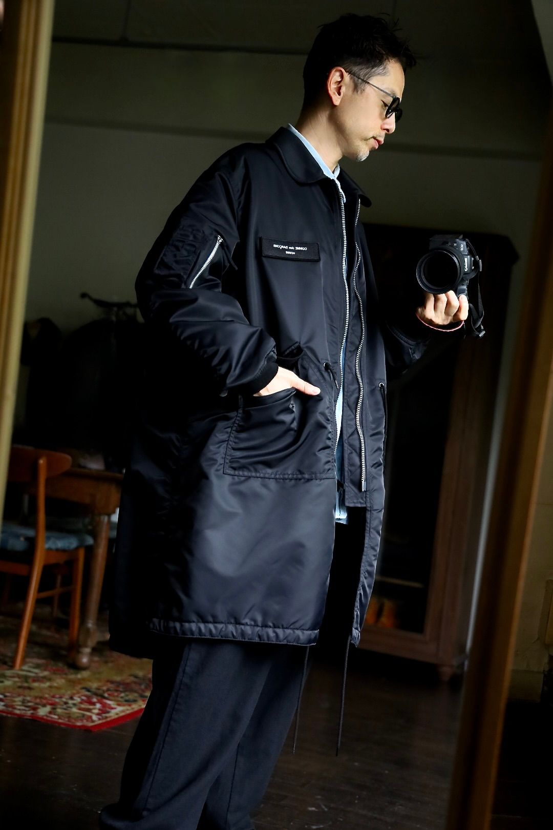 COMME des GARCONS HOMME - コムデギャルソンオム24AW ナイロンツイル