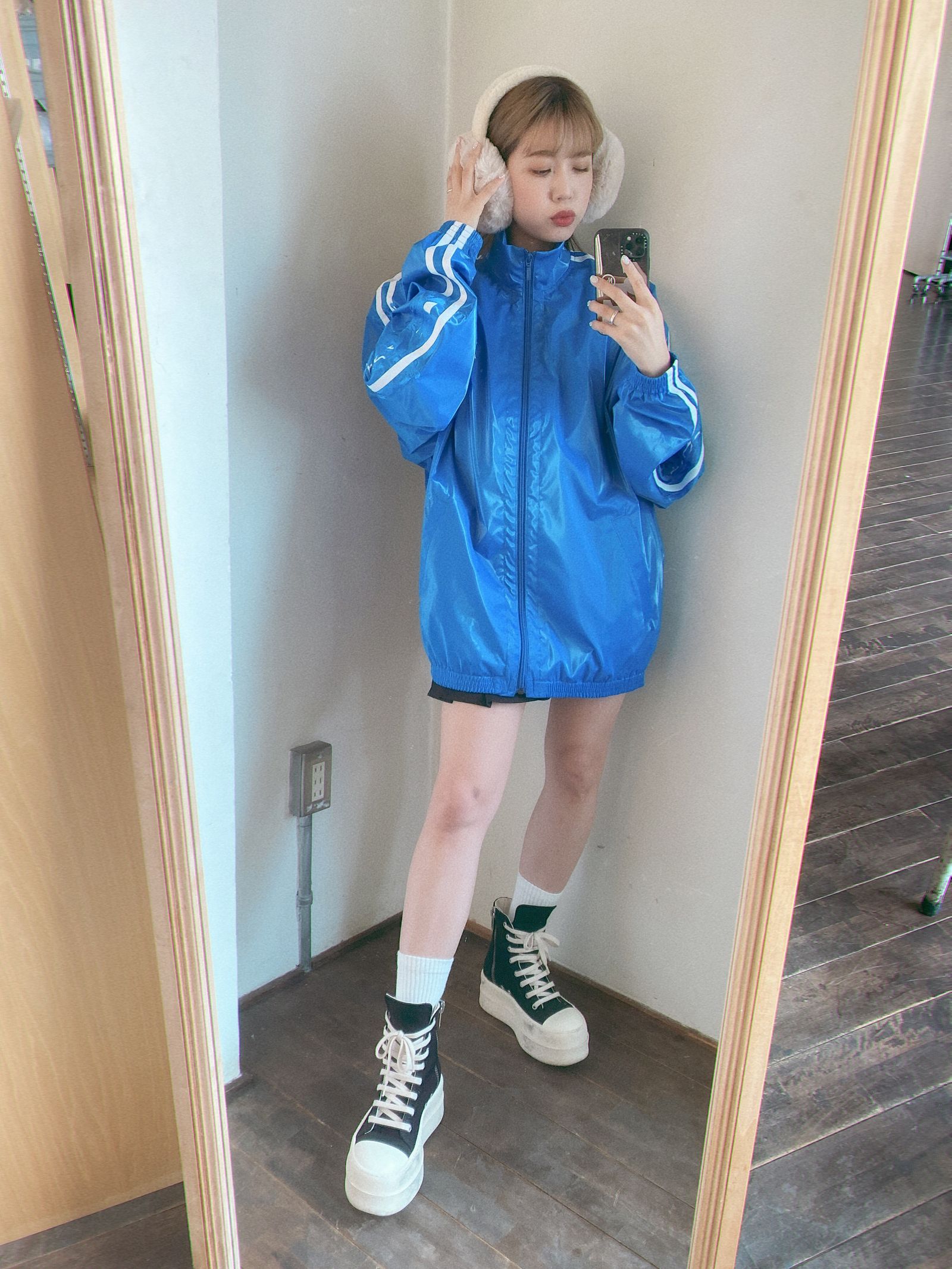 doublet 24SS 新作LAMINATE TRACK JACKET style.2024.1.12 | 4131 | MARK