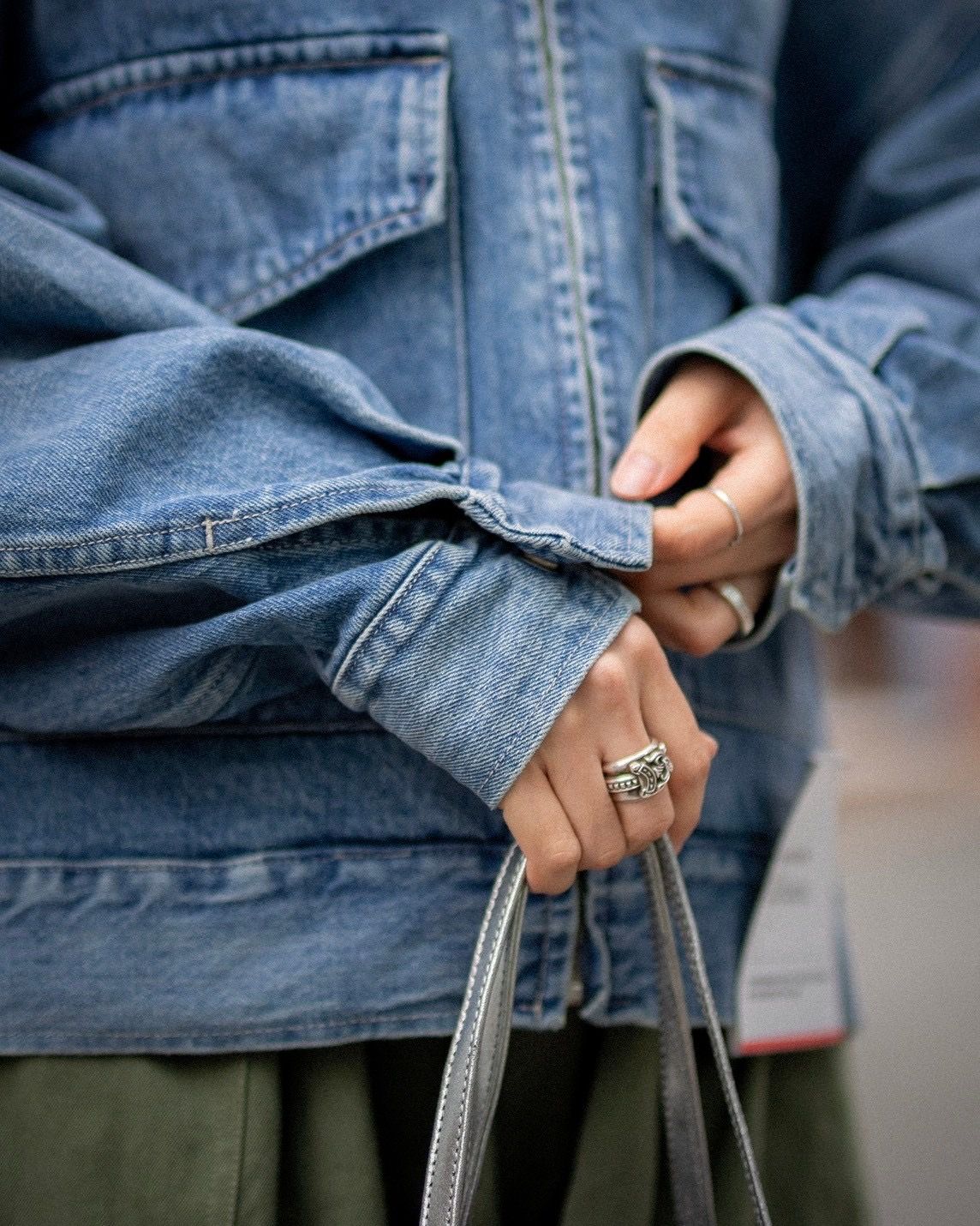 Graphpaper 25SS 新作Selvage Denim Zip Jacket style.2024.1.17