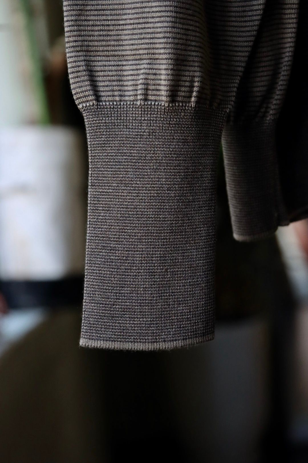 A.PRESSE - アプレッセ23AW ニットポロ L/S Knit Polo Shirts(23AAP-03