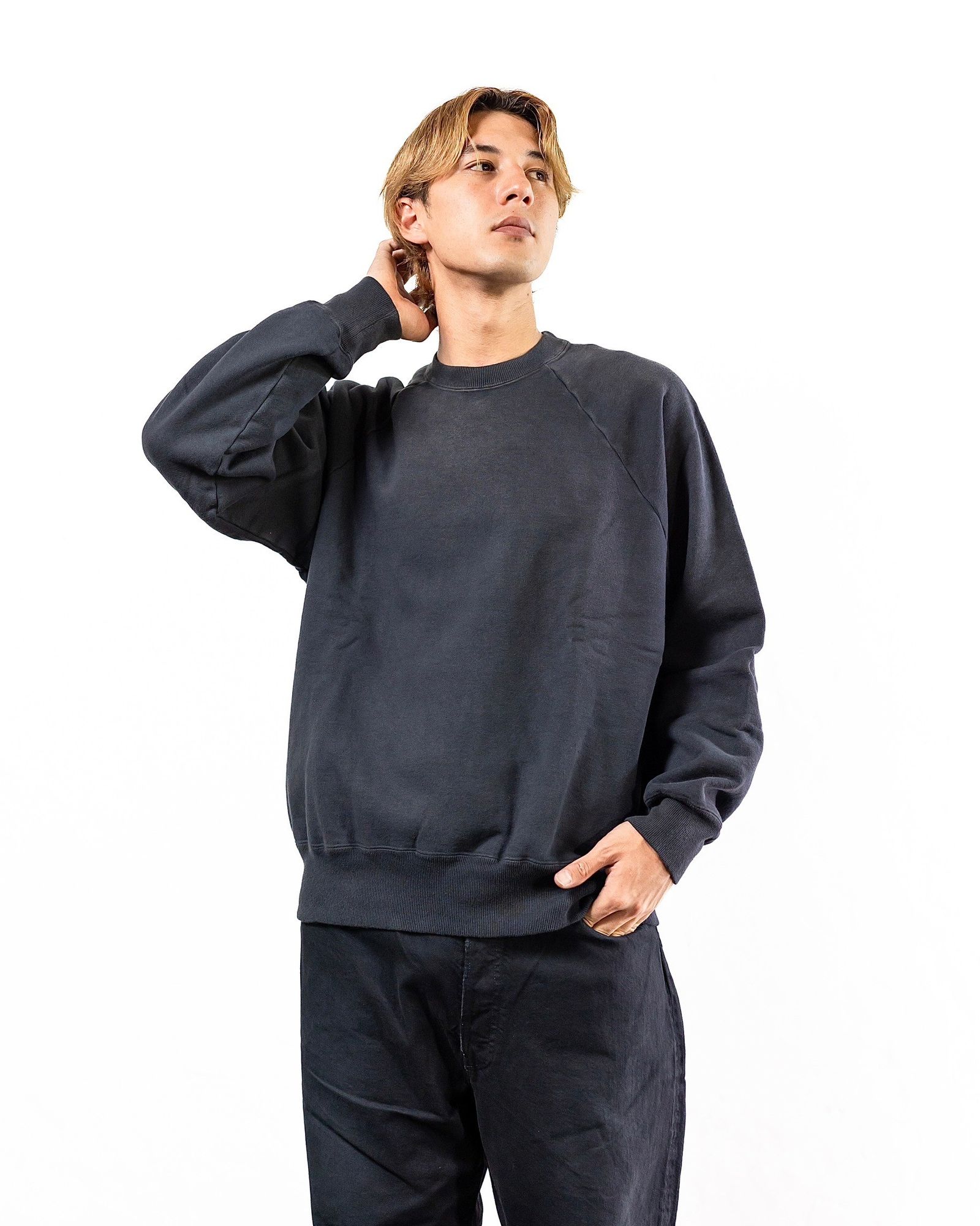 A.PRESSE - アプレッセ Vintage Sweatshirt(24AAP-05-06K)BLACK | MARK