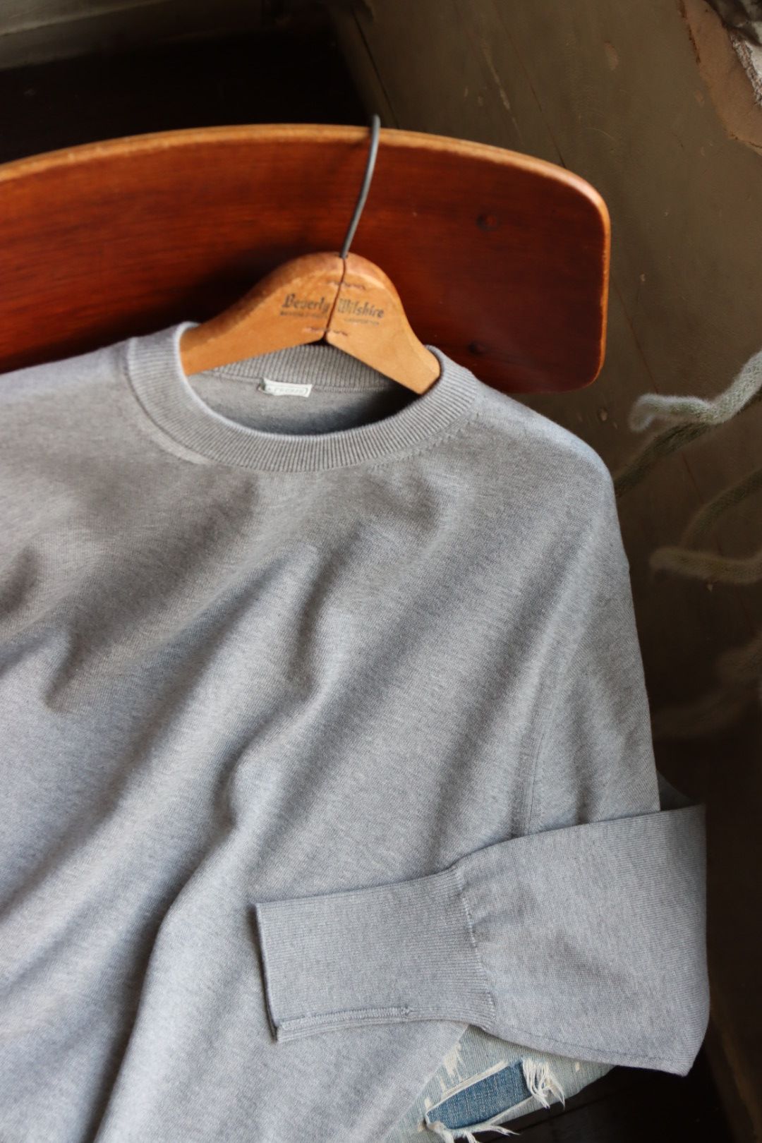 A.PRESSE - アプレッセ24SS ニット Cotton knit L/S T-Shirt(24SAP-03