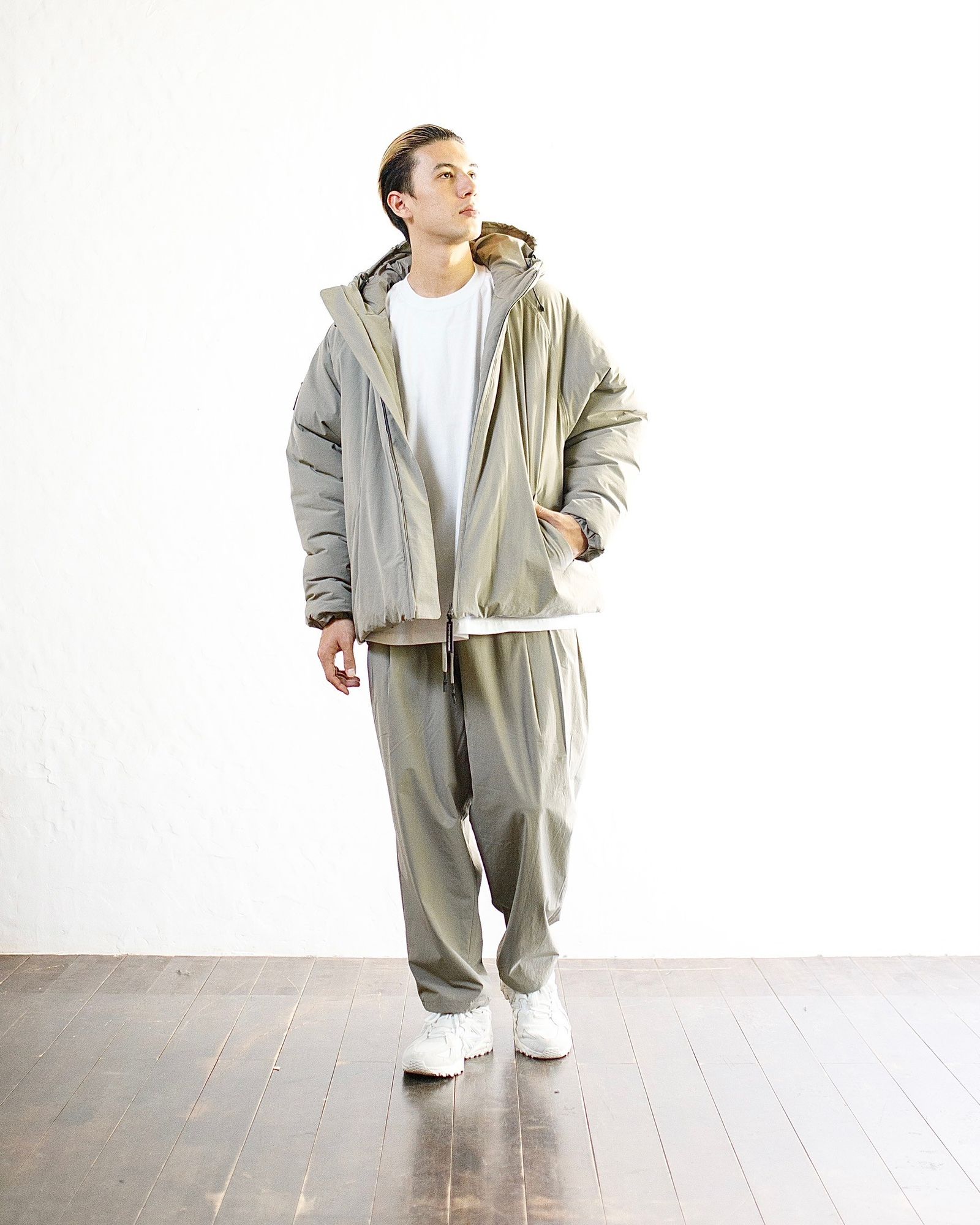 SFC SFC HOODIE PUFF JACKET (Greige)セットアップ STYLE 11月16日(土