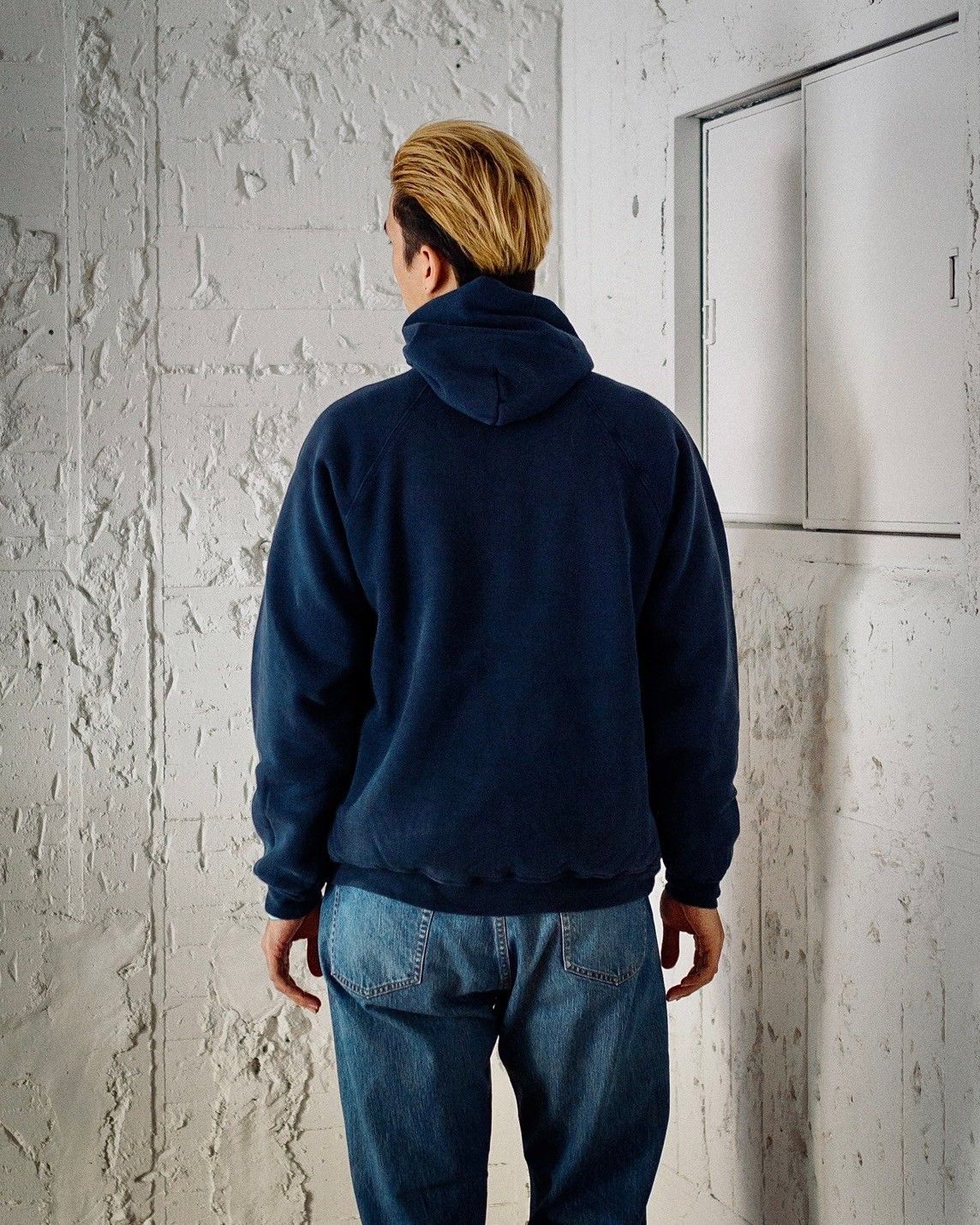 A.PRESSE - アプレッセ Vintage Sweat Hoodie(25SAP-05-06K)NAVY | MARK