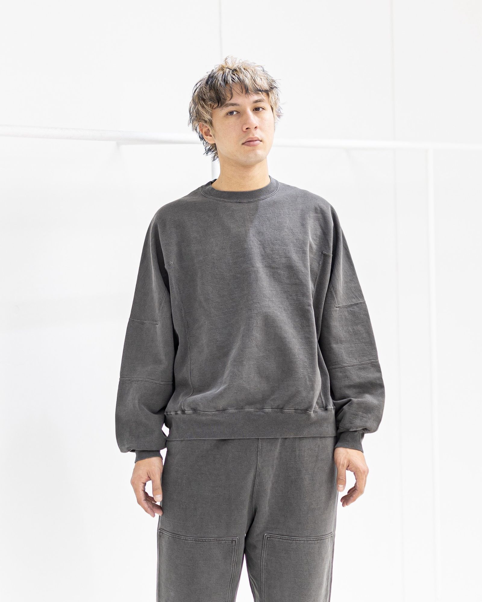 blurhms - blurhms ブラームス 26SS Light Sweat Panel P/O(BHS26S032